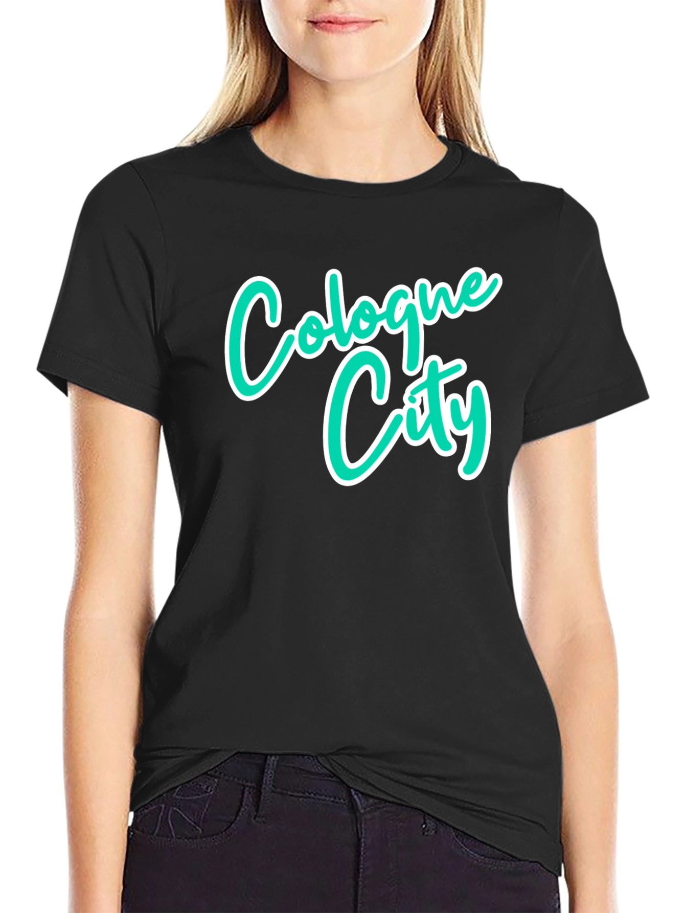 Cologne City Graphic T-Shirt - Black