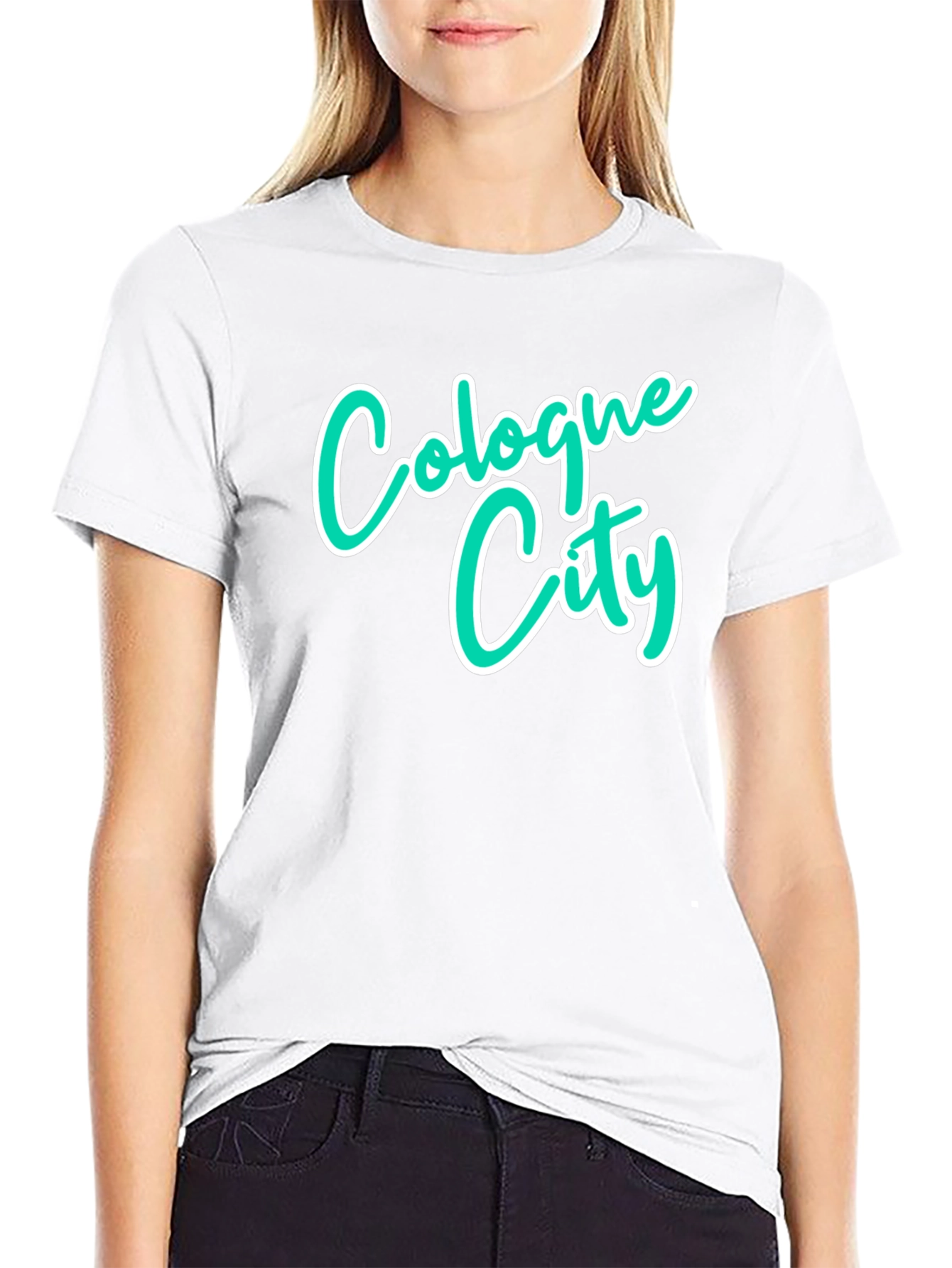 Cologne City Graphic T-Shirt - Black