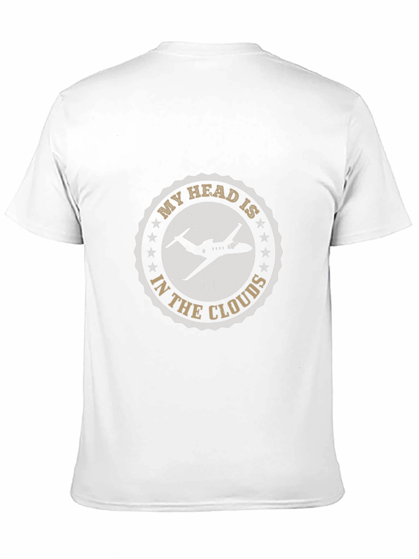 My Head Is In The Clouds Airplane T-Shirt