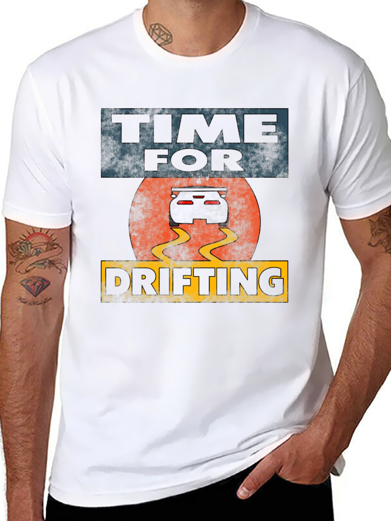Time For Drifting Graphic T-Shirt