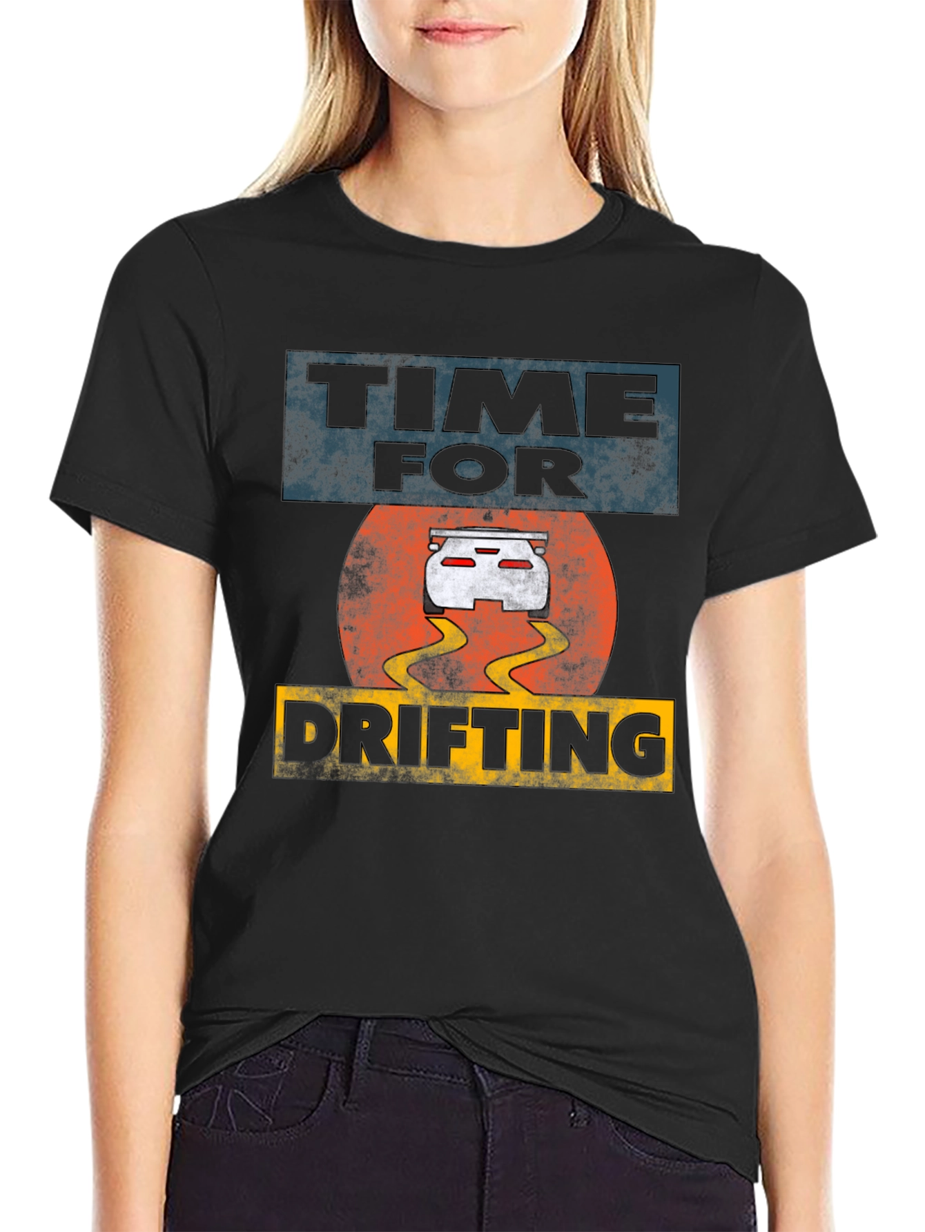 Time For Drifting Graphic T-Shirt