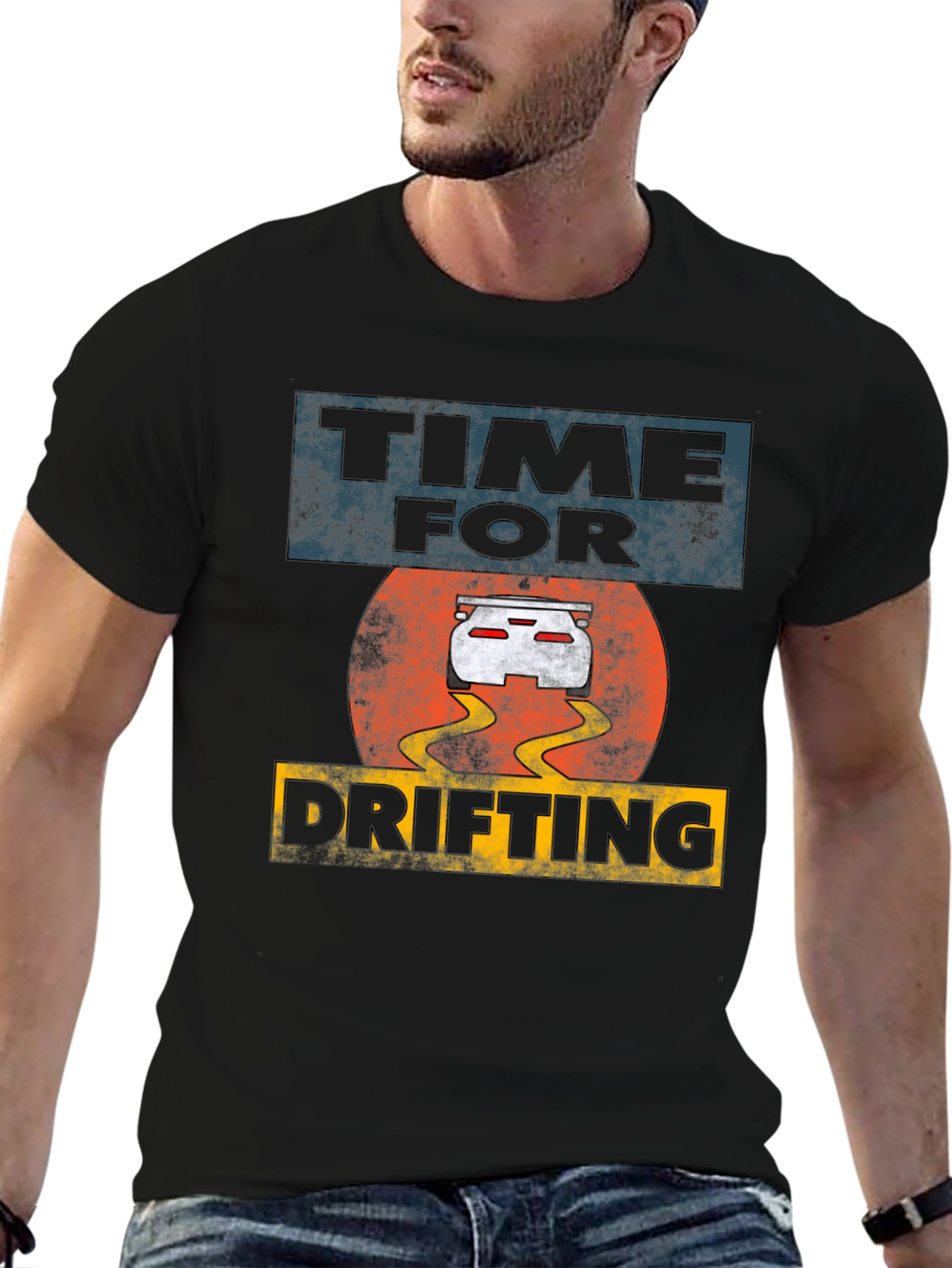 Time For Drifting Graphic T-Shirt