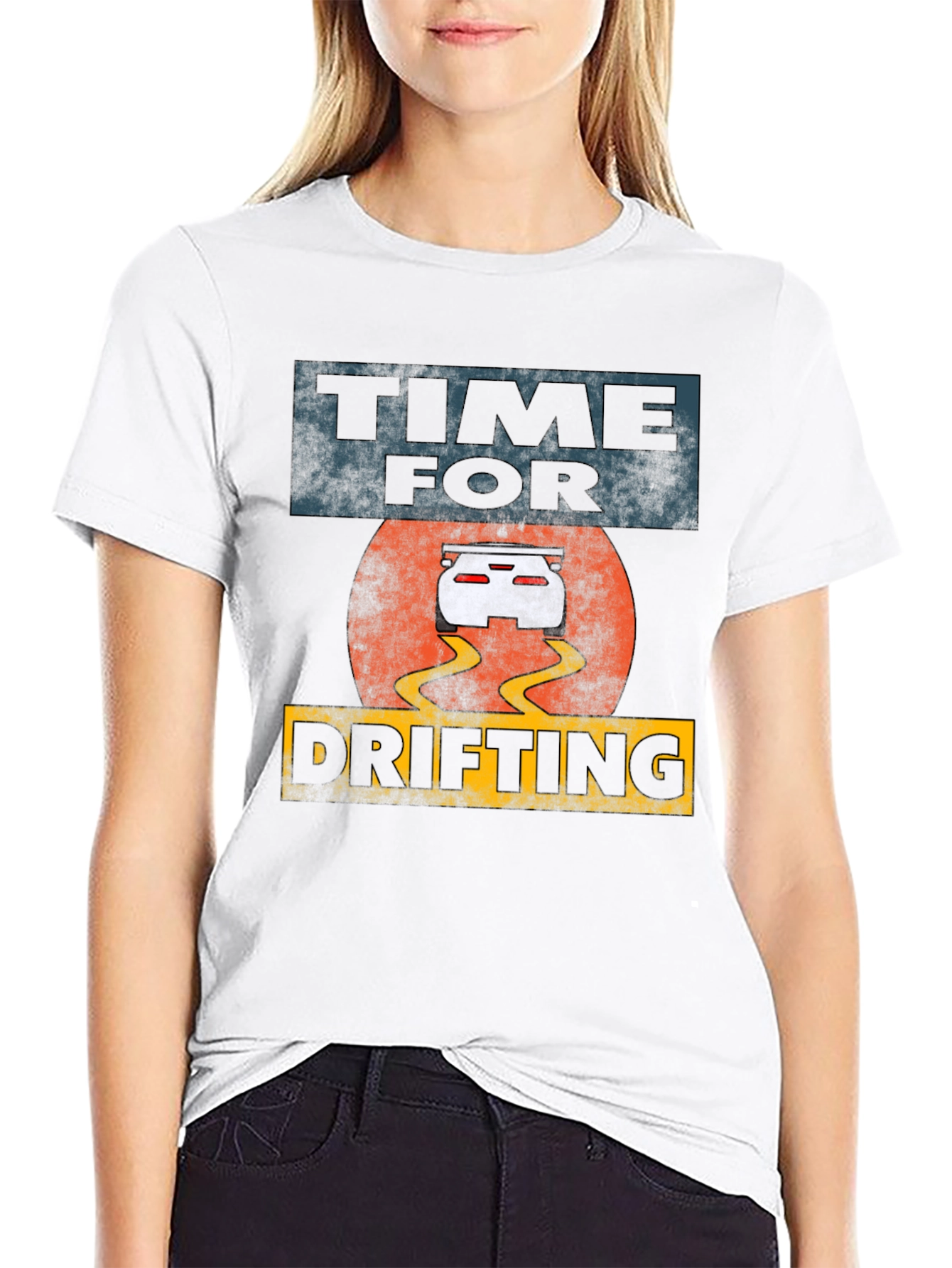 Time For Drifting Graphic T-Shirt