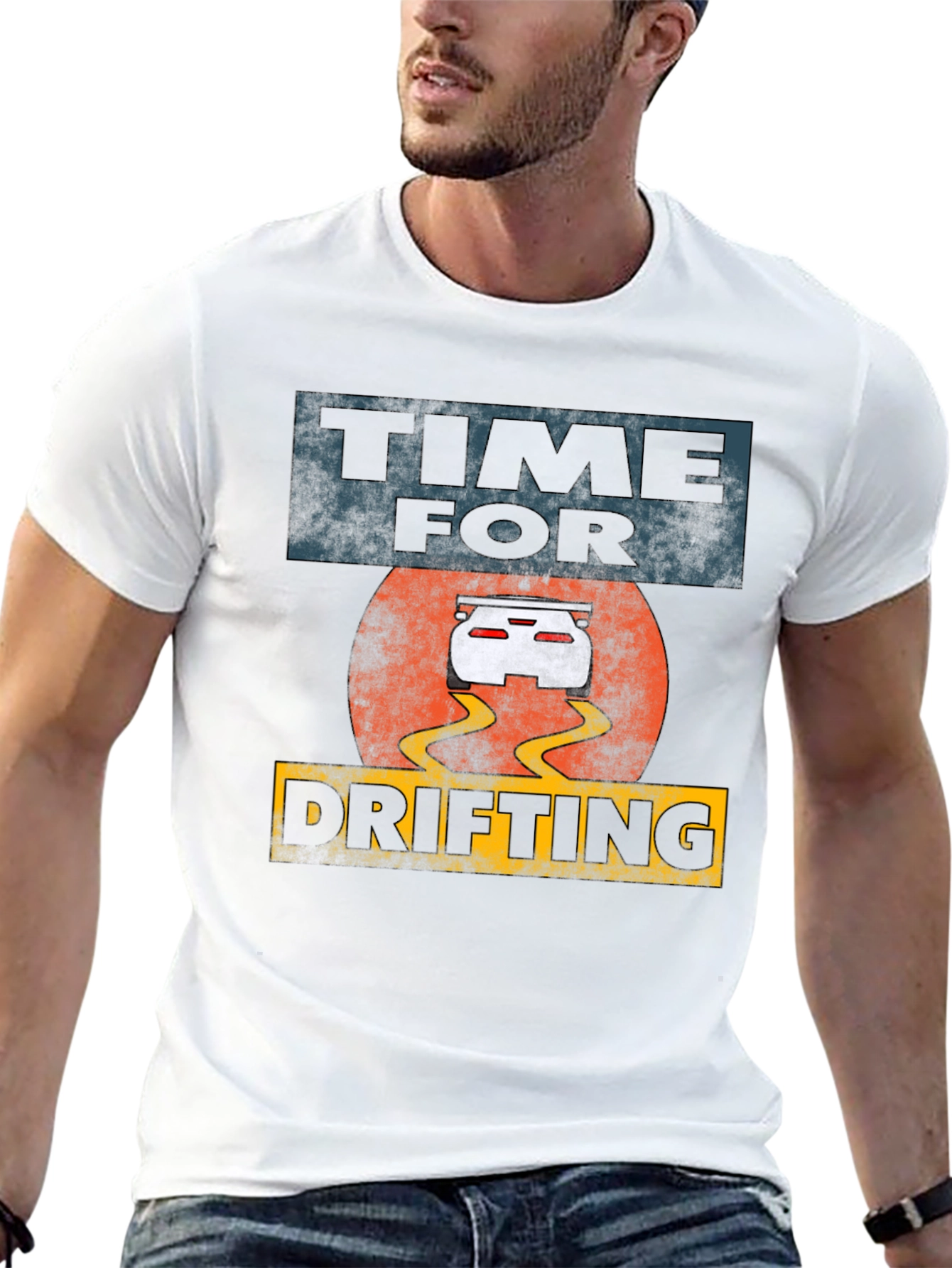 Time For Drifting Graphic T-Shirt