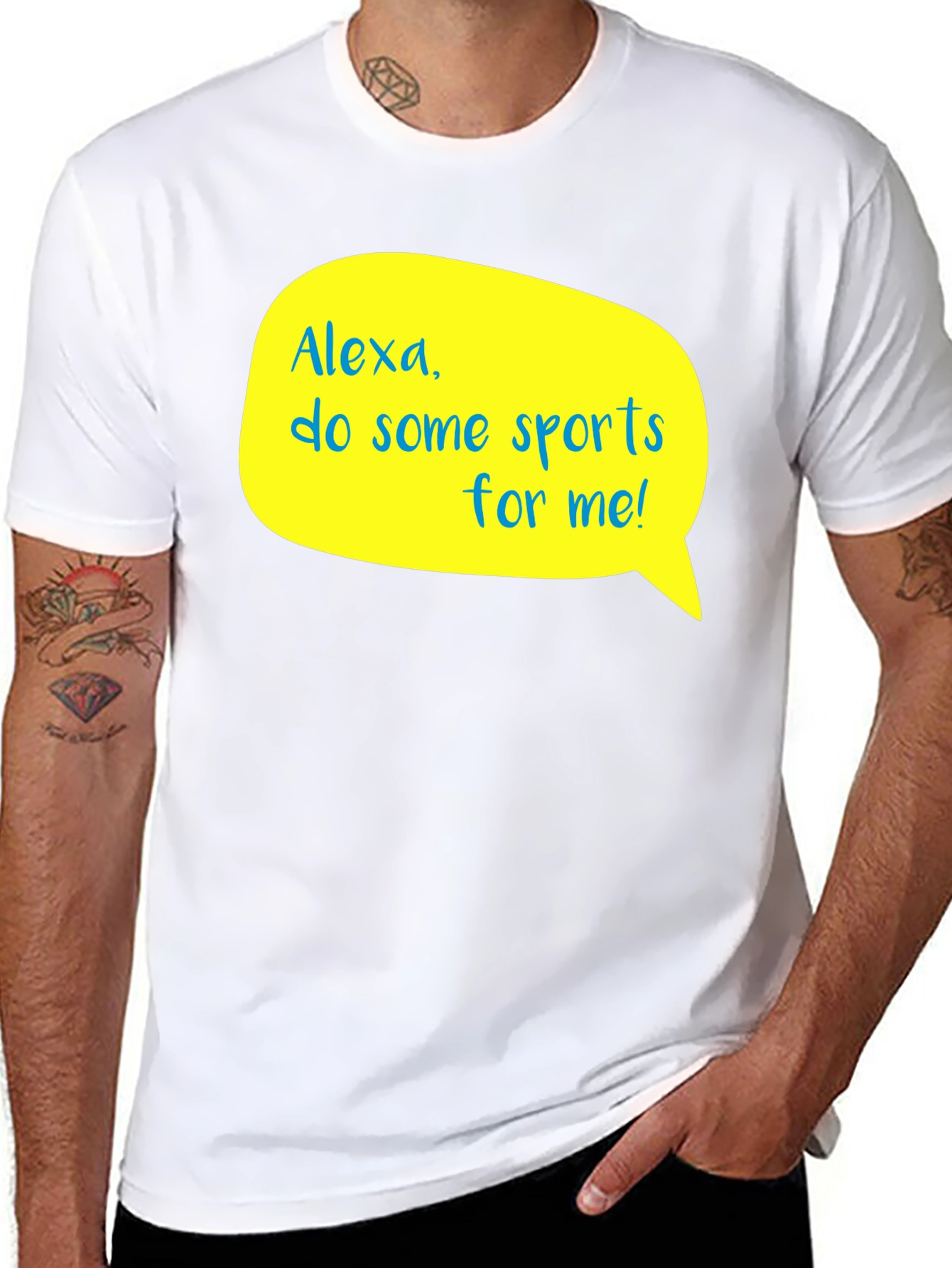 Alexa Do Some Sports For Me! T-Shirt