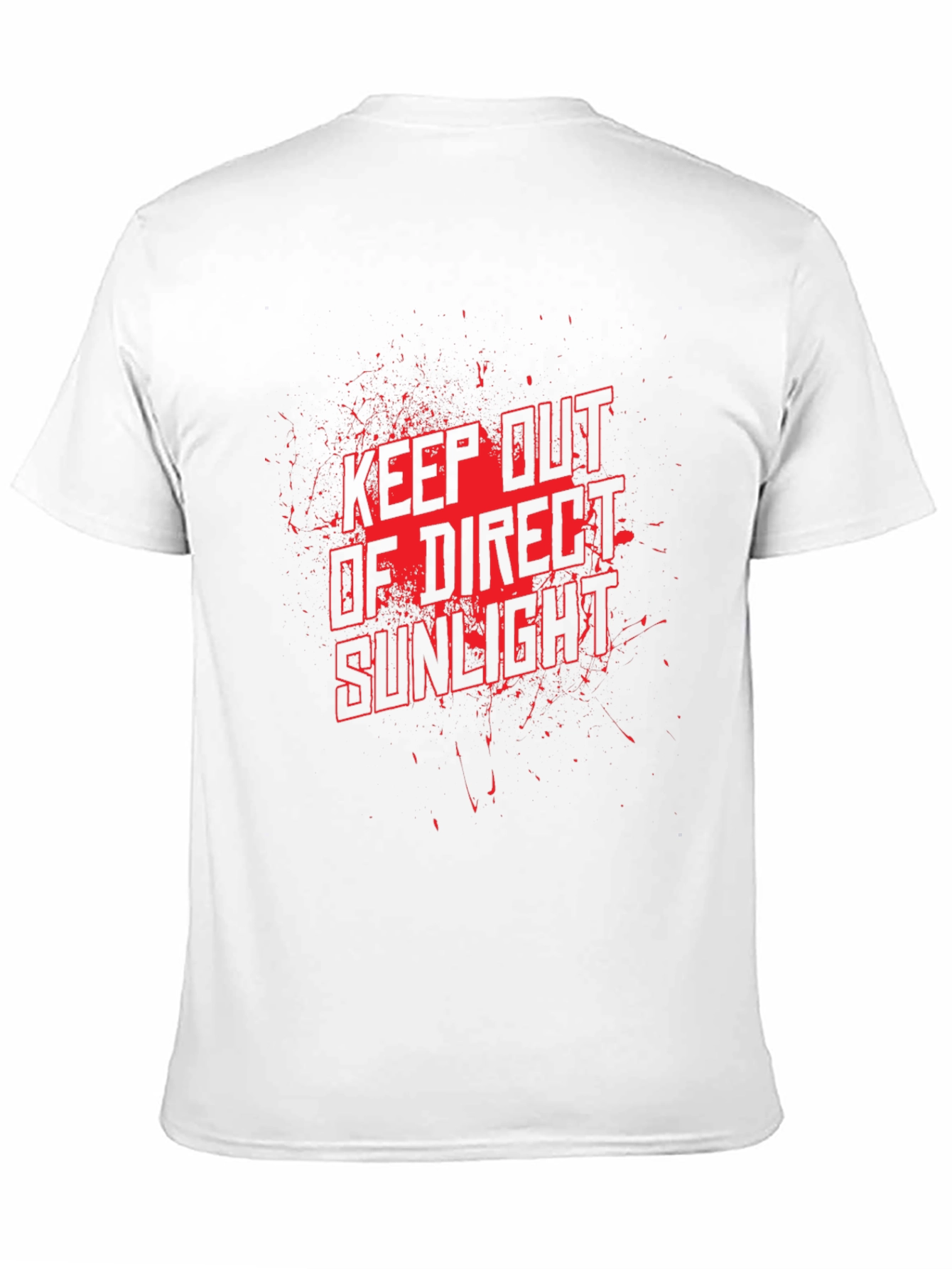 Keep Out of Direct Sunlight Graphic T-Shirt