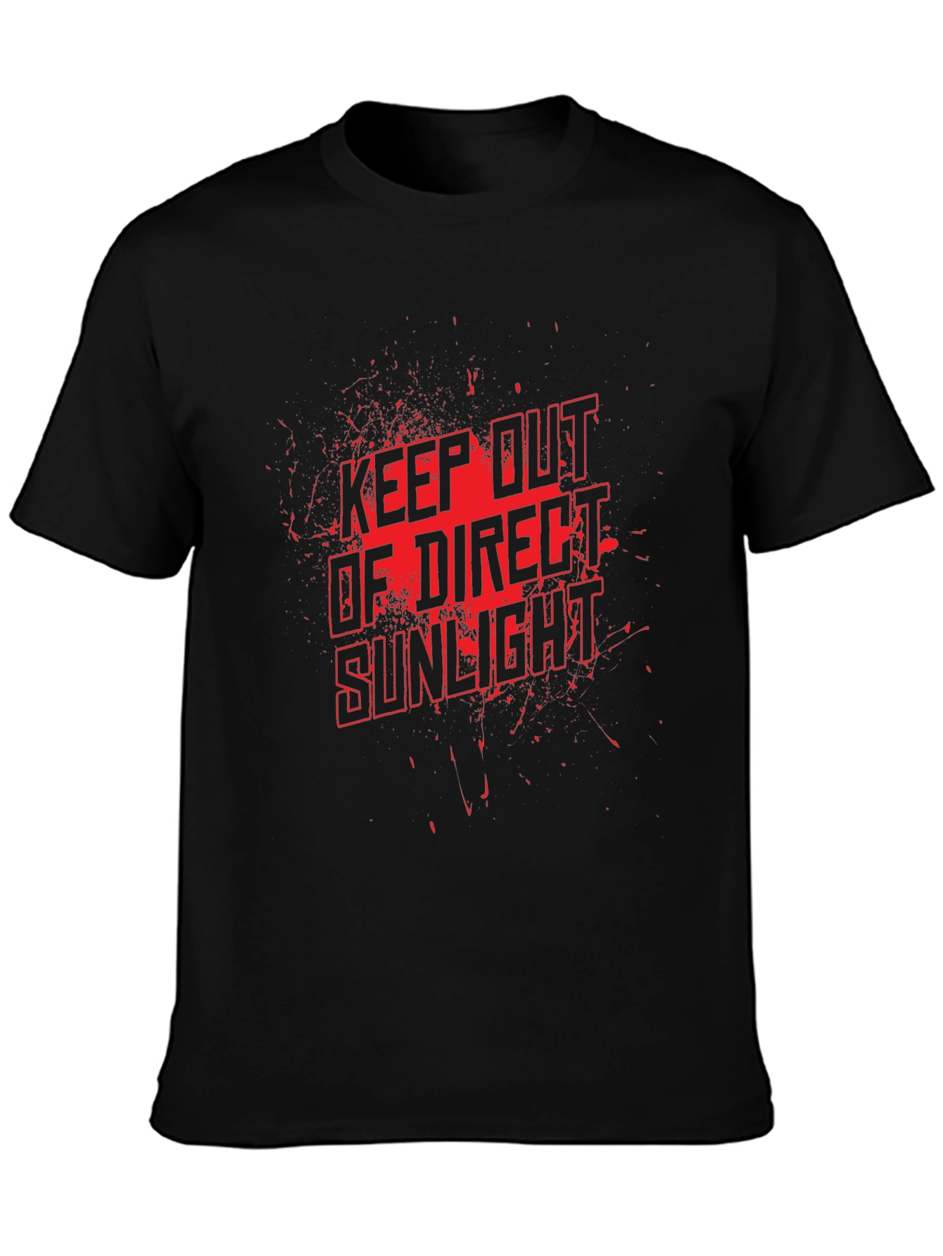 Keep Out of Direct Sunlight Graphic T-Shirt