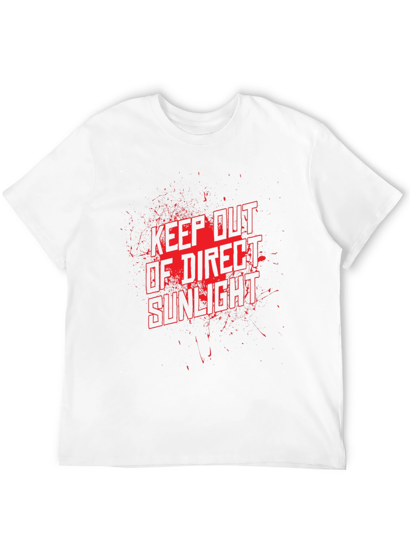 Keep Out of Direct Sunlight Graphic T-Shirt