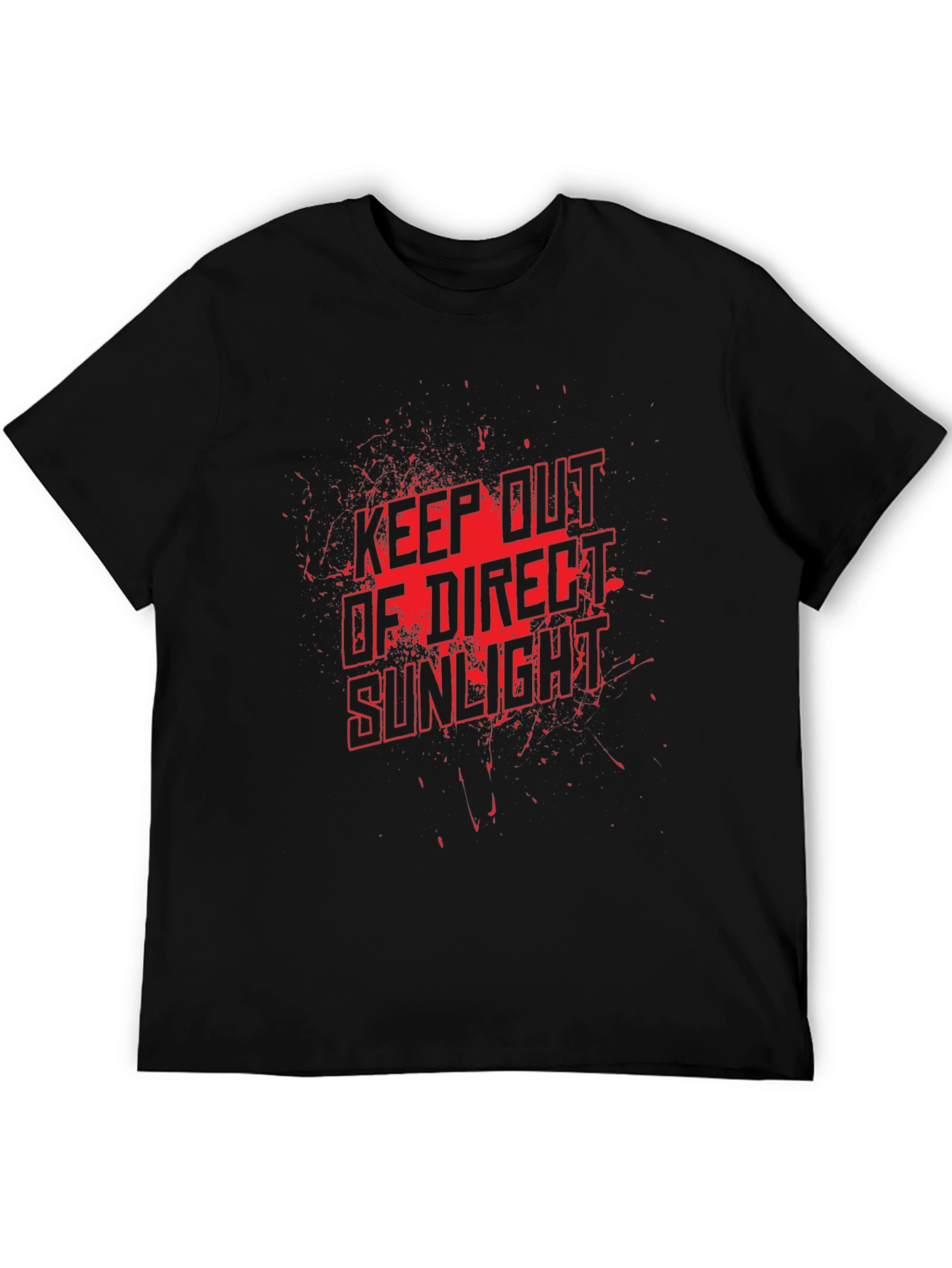 Keep Out of Direct Sunlight Graphic T-Shirt