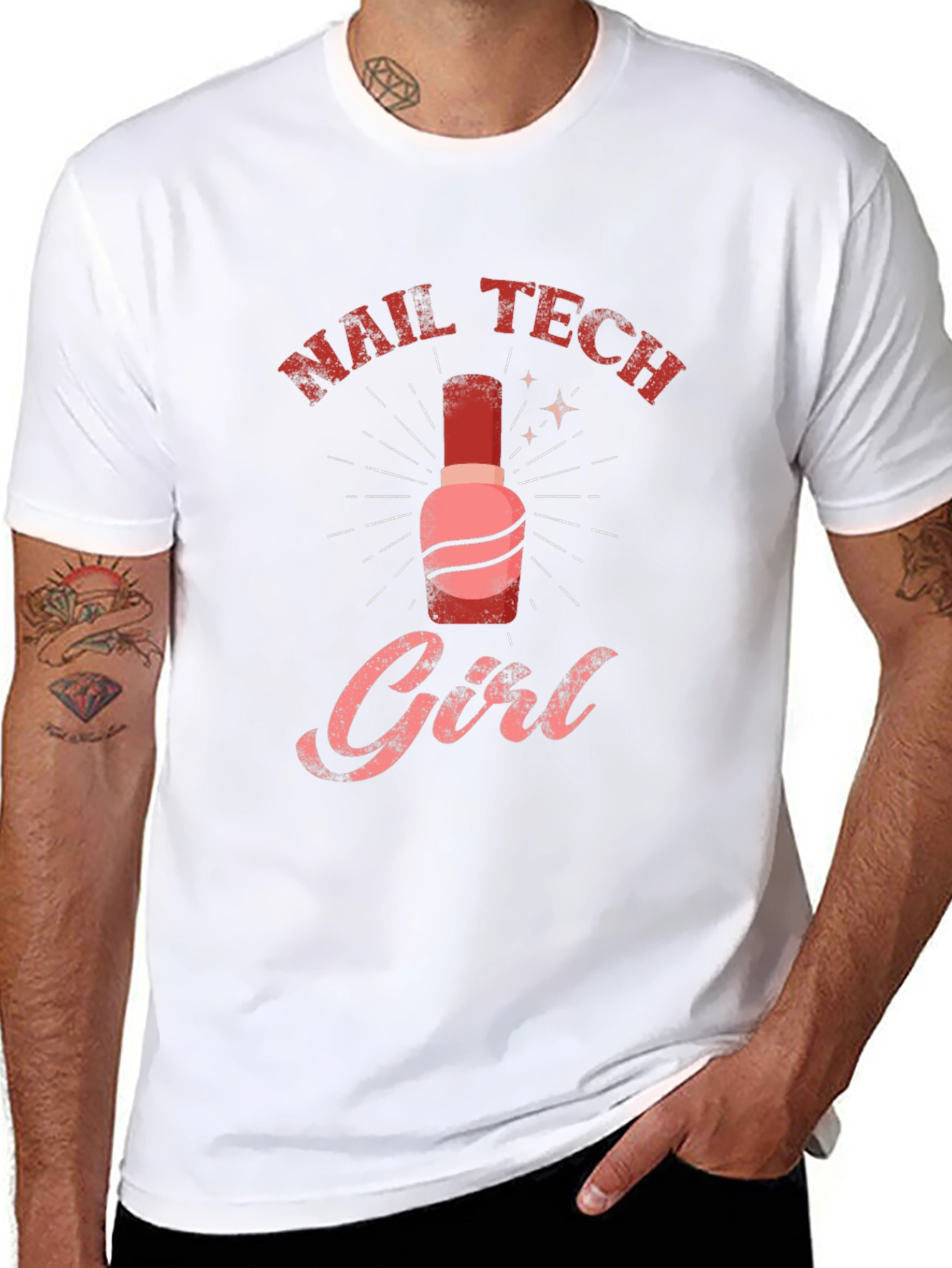 Nail Tech Girl T-Shirt - Stylish & Comfortable