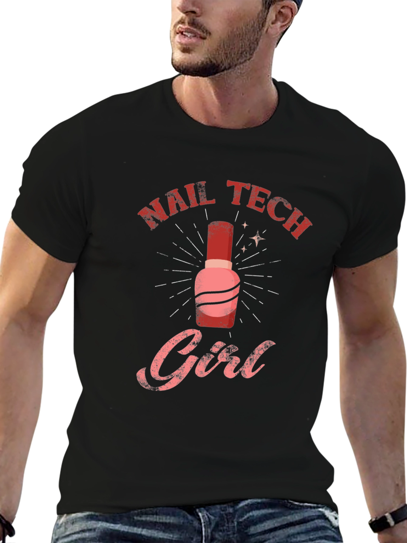 Nail Tech Girl T-Shirt - Stylish & Comfortable