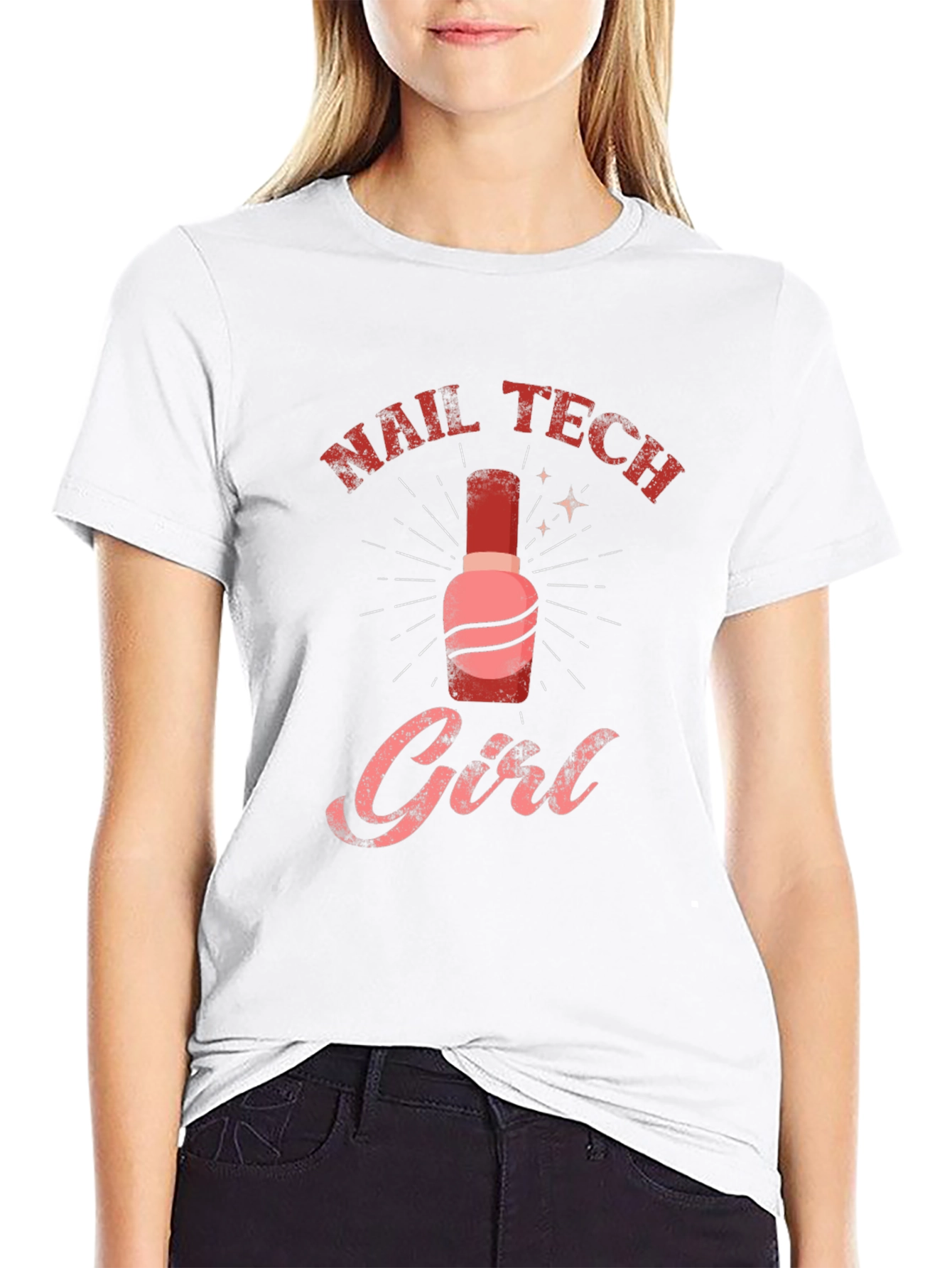 Nail Tech Girl T-Shirt - Stylish & Comfortable