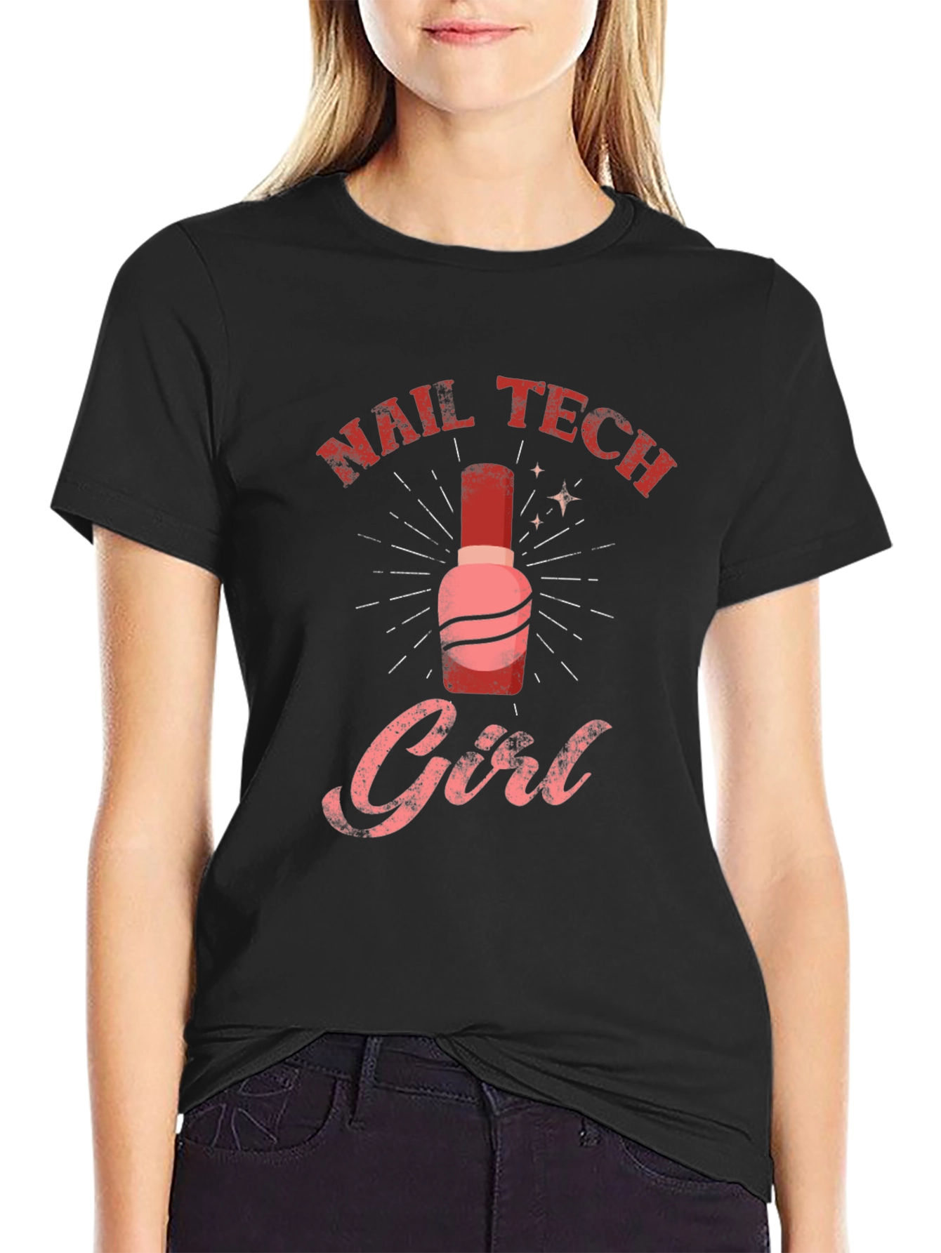 Nail Tech Girl T-Shirt - Stylish & Comfortable