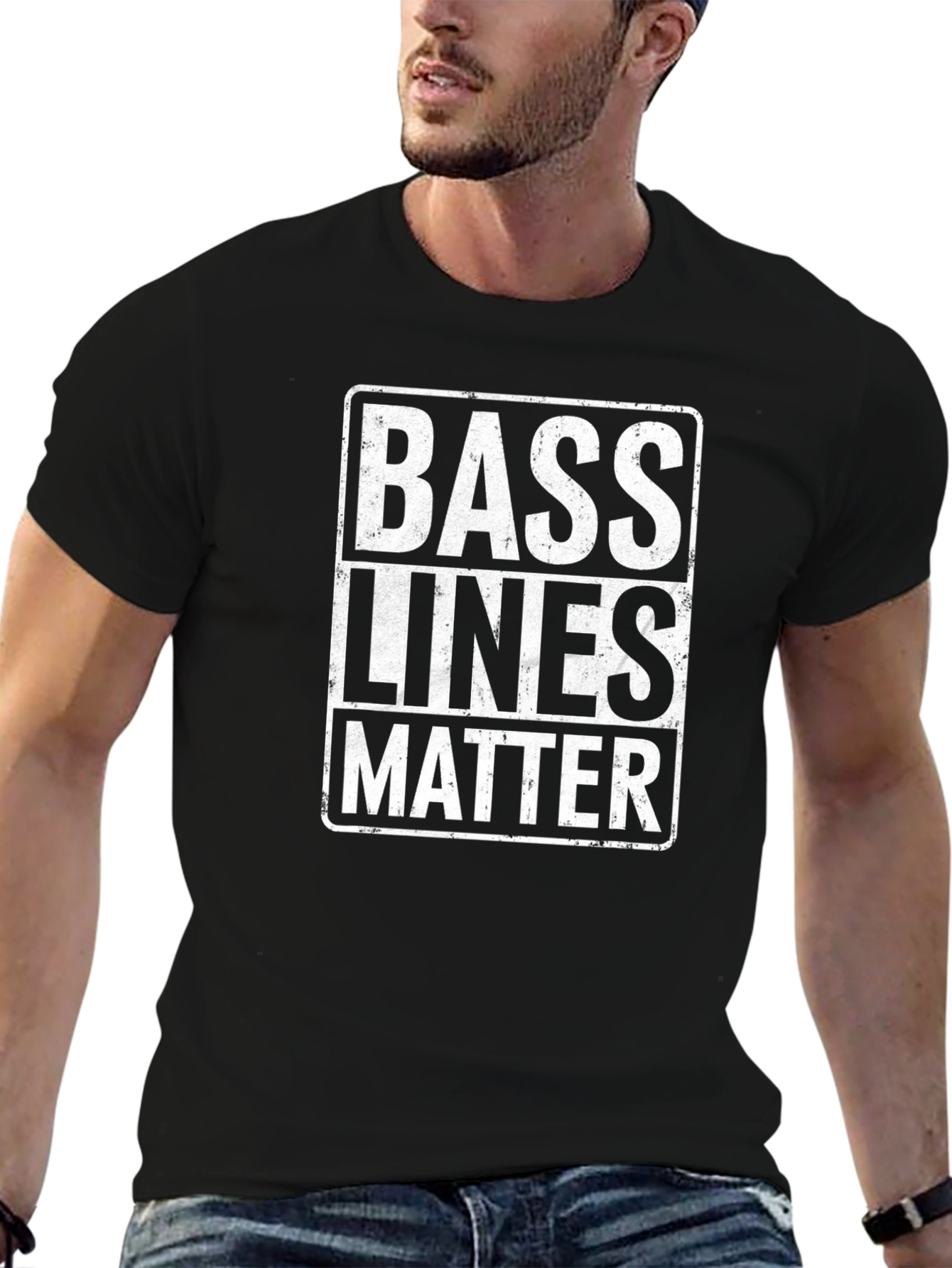 Bass Lines Matter T-Shirt - Music Lover Tee