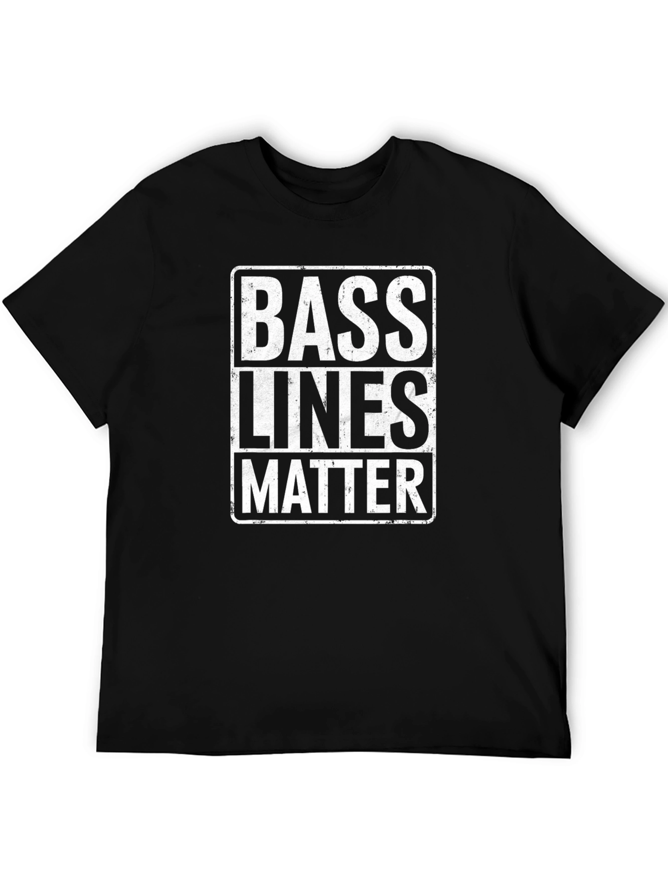 Bass Lines Matter T-Shirt - Music Lover Tee