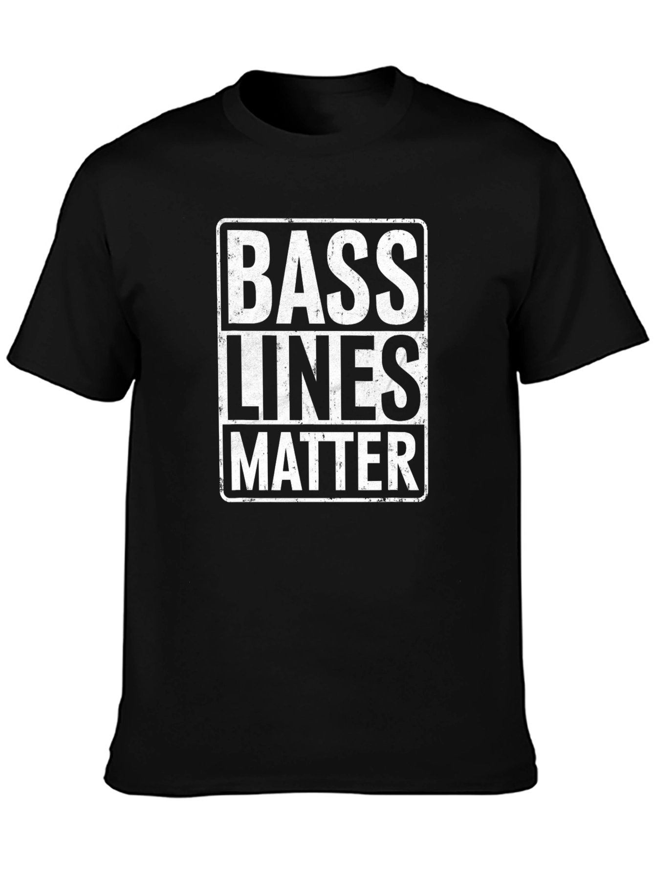 Bass Lines Matter T-Shirt - Music Lover Tee
