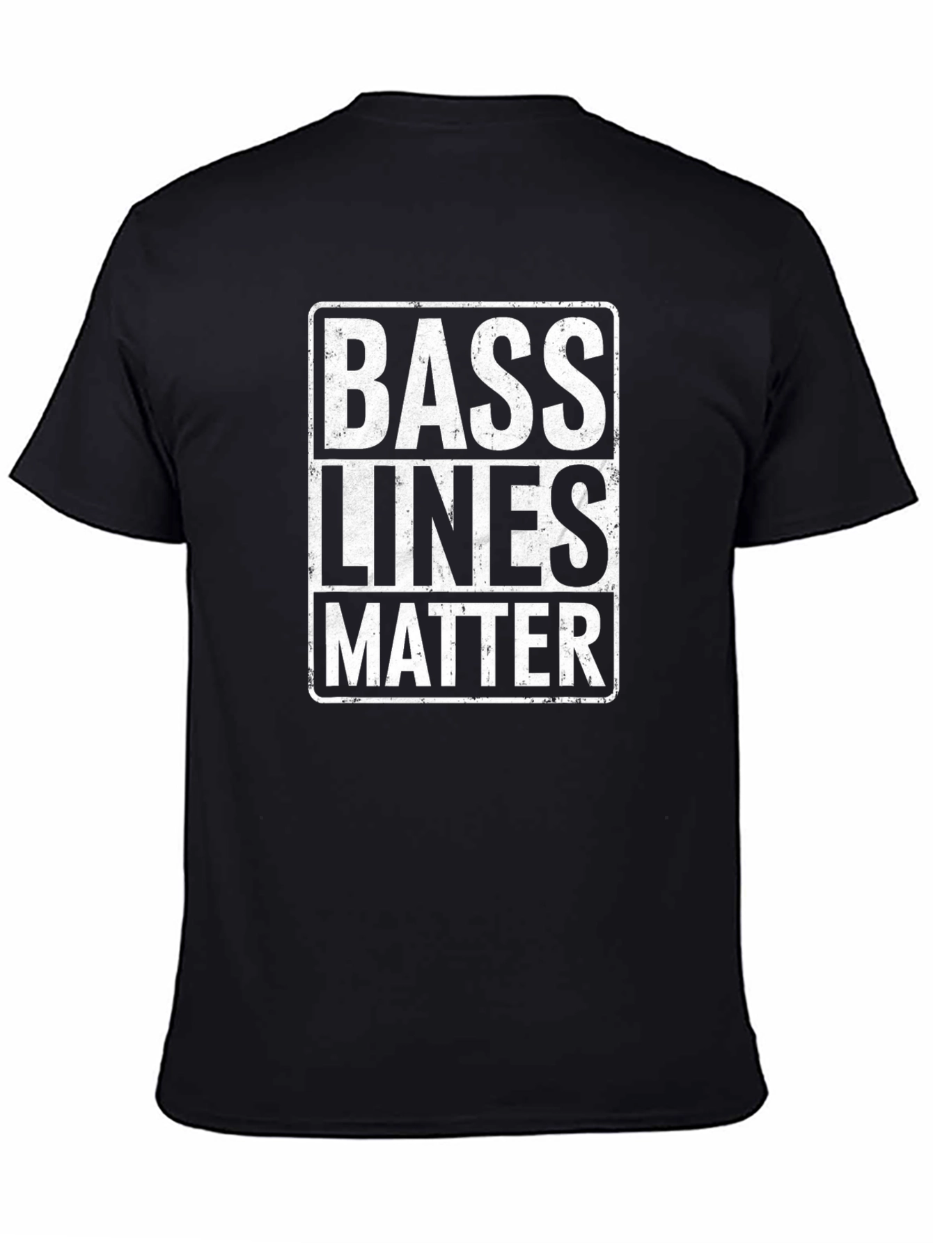 Bass Lines Matter T-Shirt - Music Lover Tee