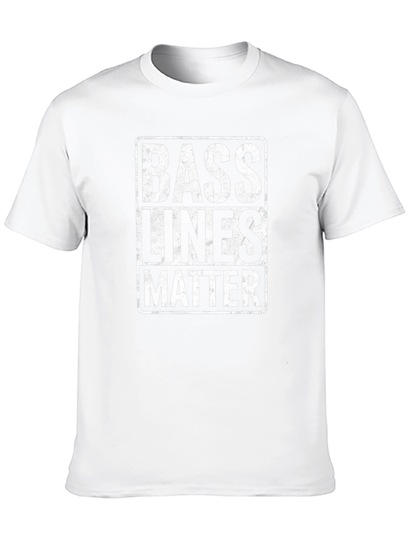 Bass Lines Matter T-Shirt - Music Lover Tee