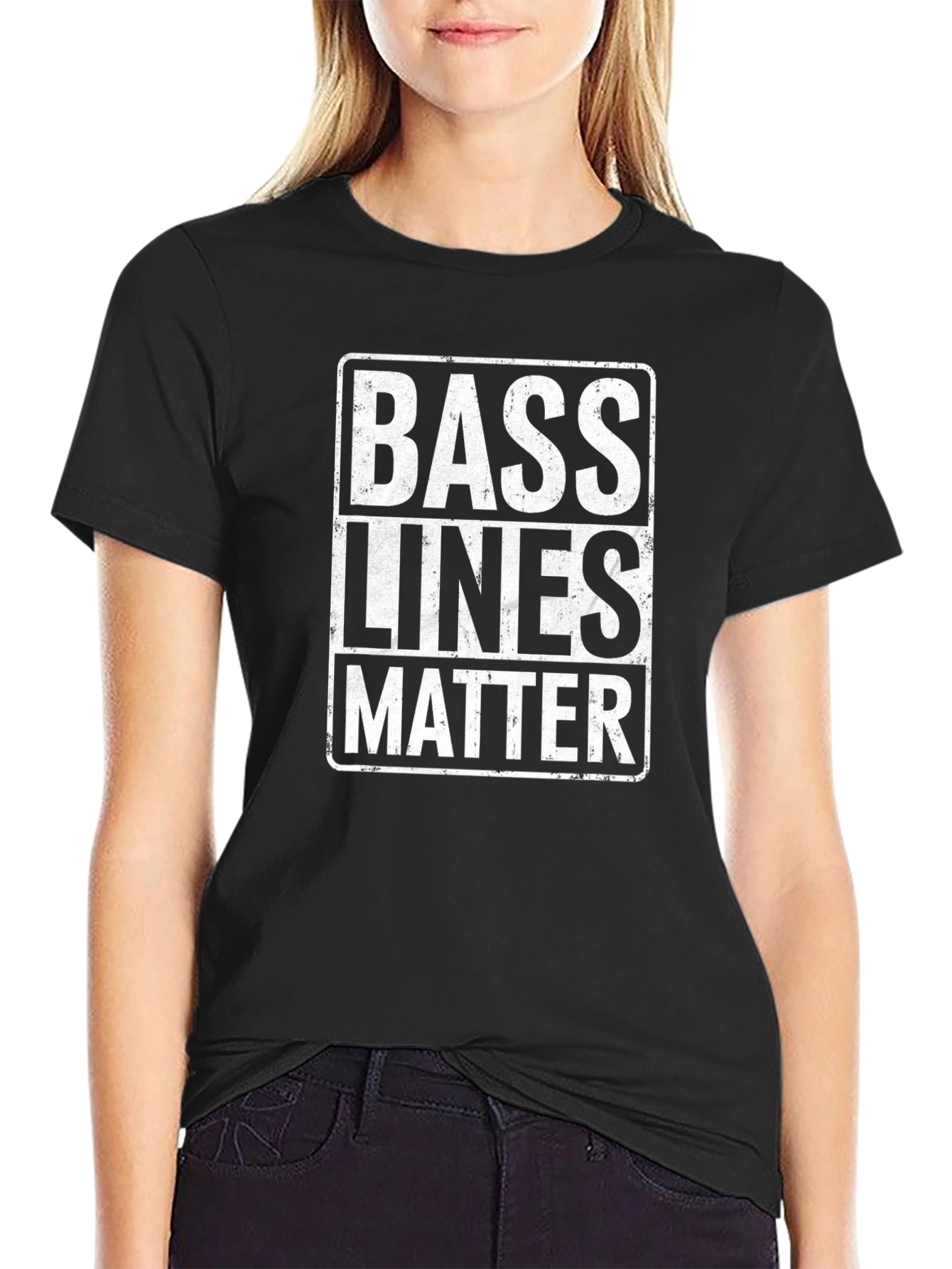 Bass Lines Matter T-Shirt - Music Lover Tee