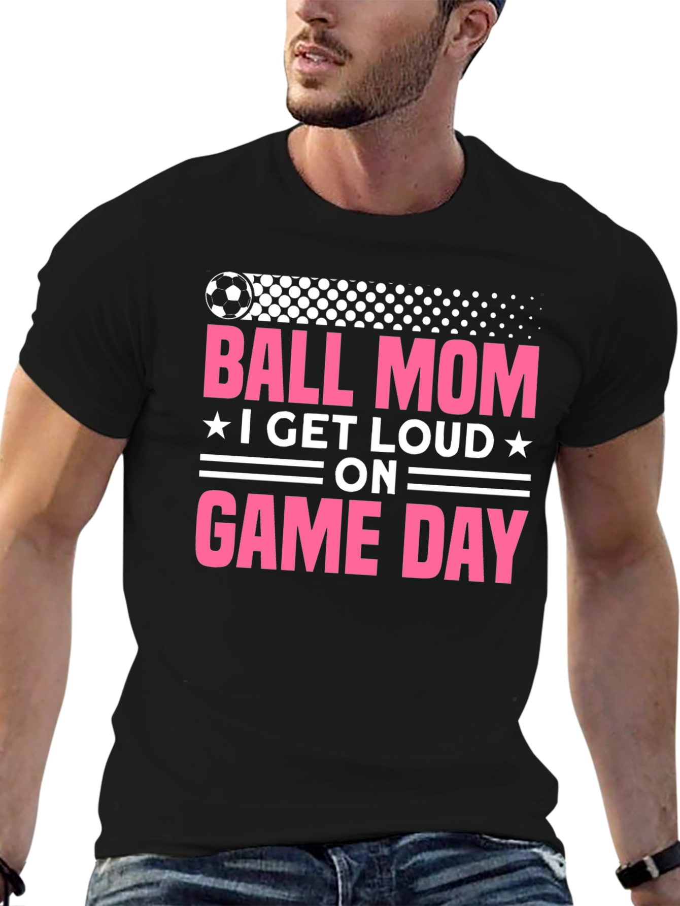 Ball Mom T-Shirt - Game Day Loud