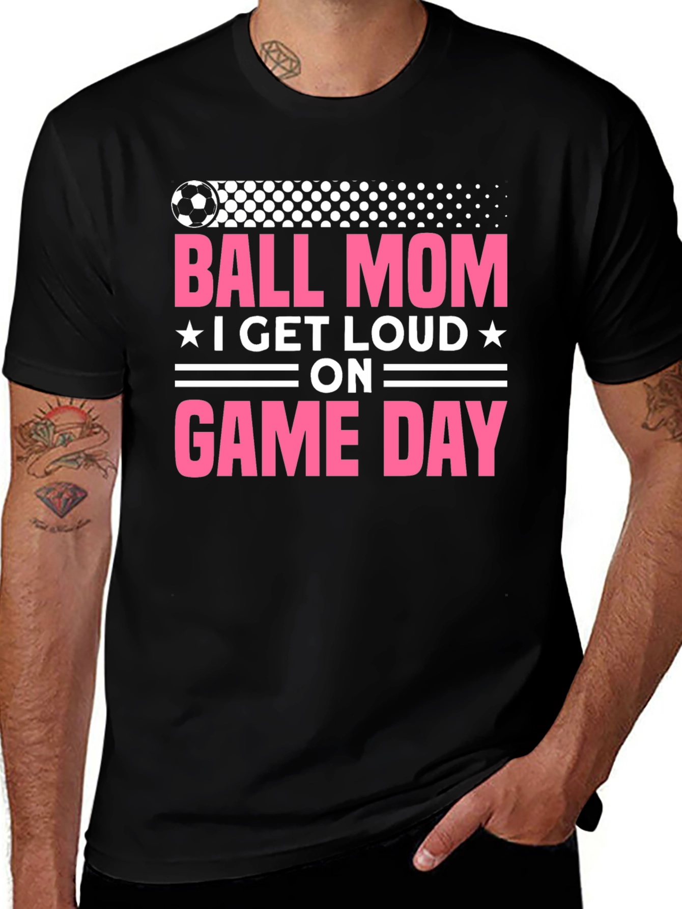 Ball Mom T-Shirt - Game Day Loud