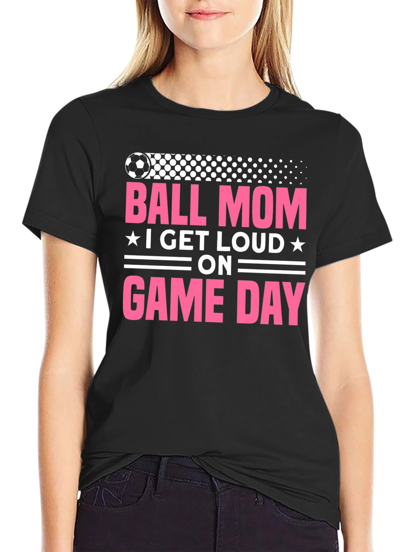 Ball Mom T-Shirt - Game Day Loud