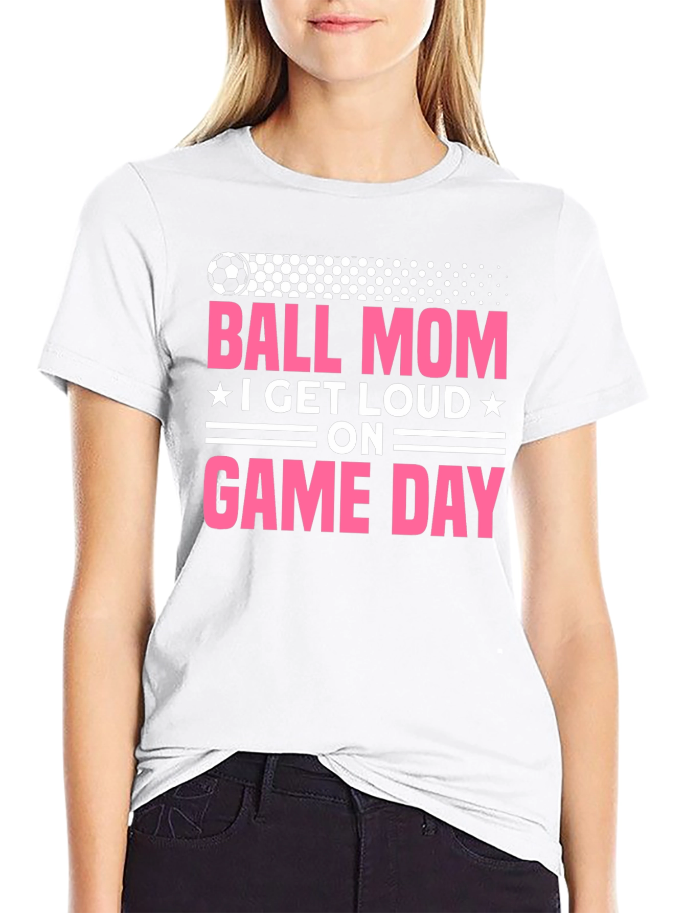 Ball Mom T-Shirt - Game Day Loud
