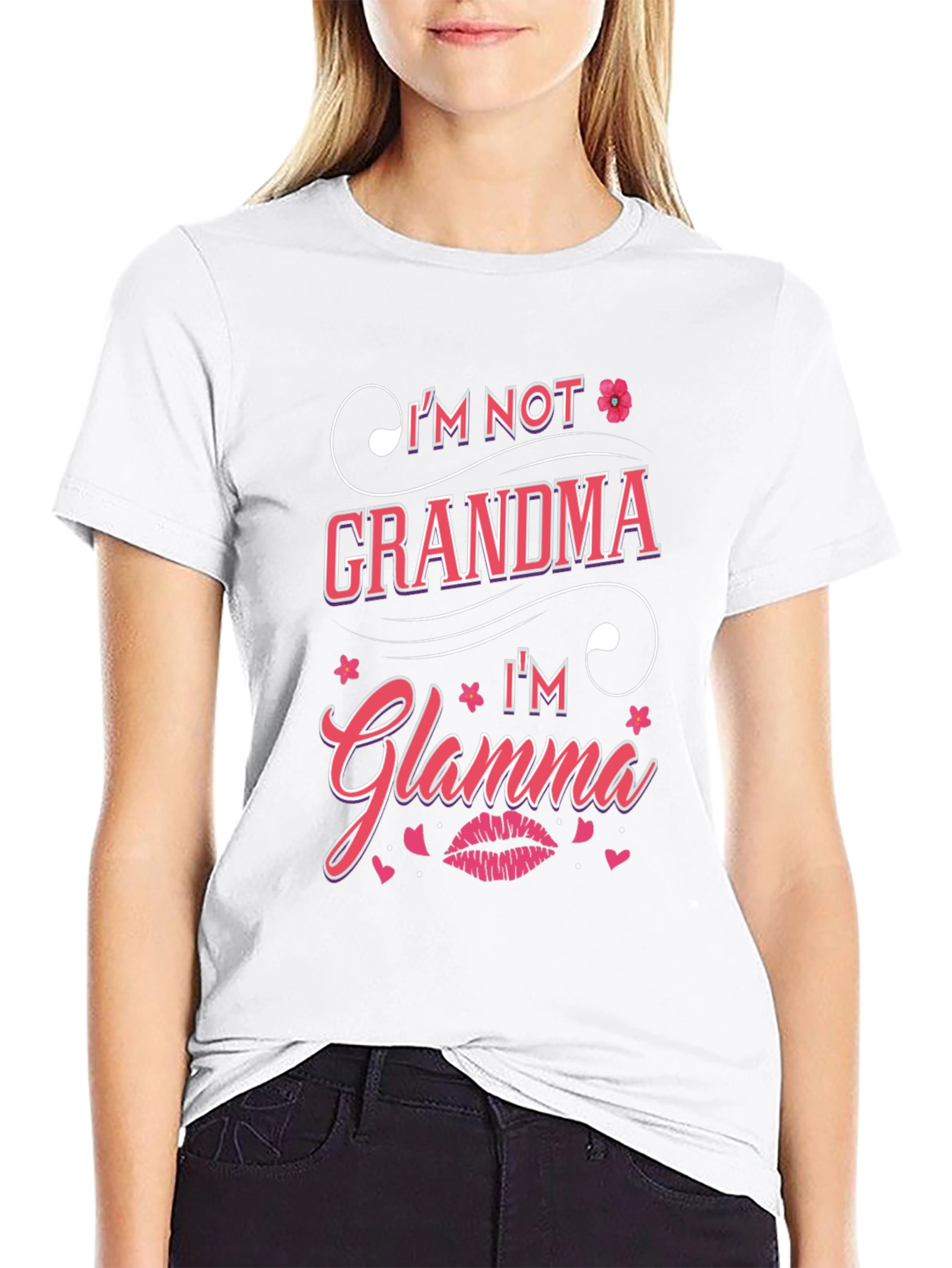 Glamma T-Shirt: Im Not Grandma
