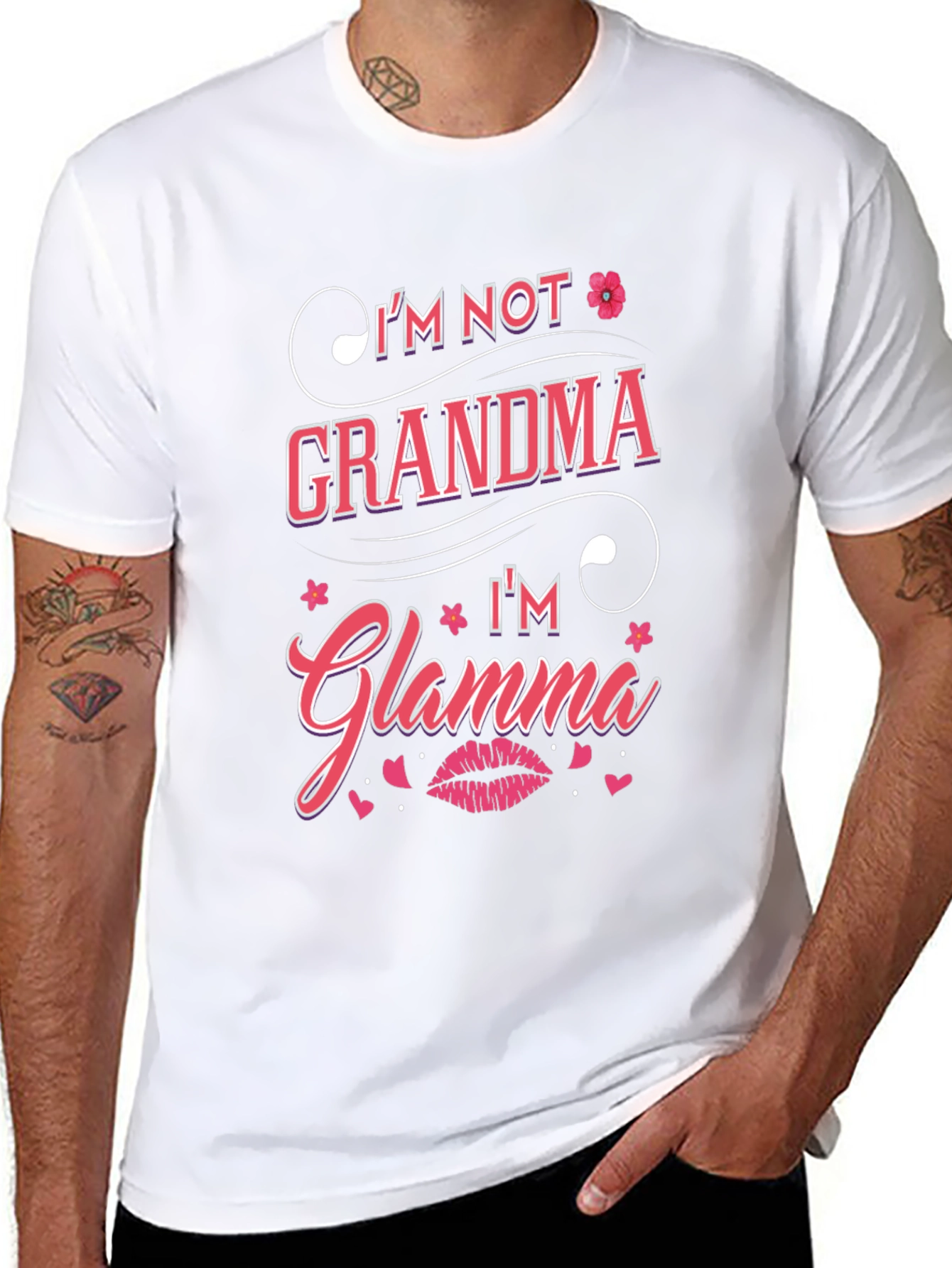Glamma T-Shirt: Im Not Grandma