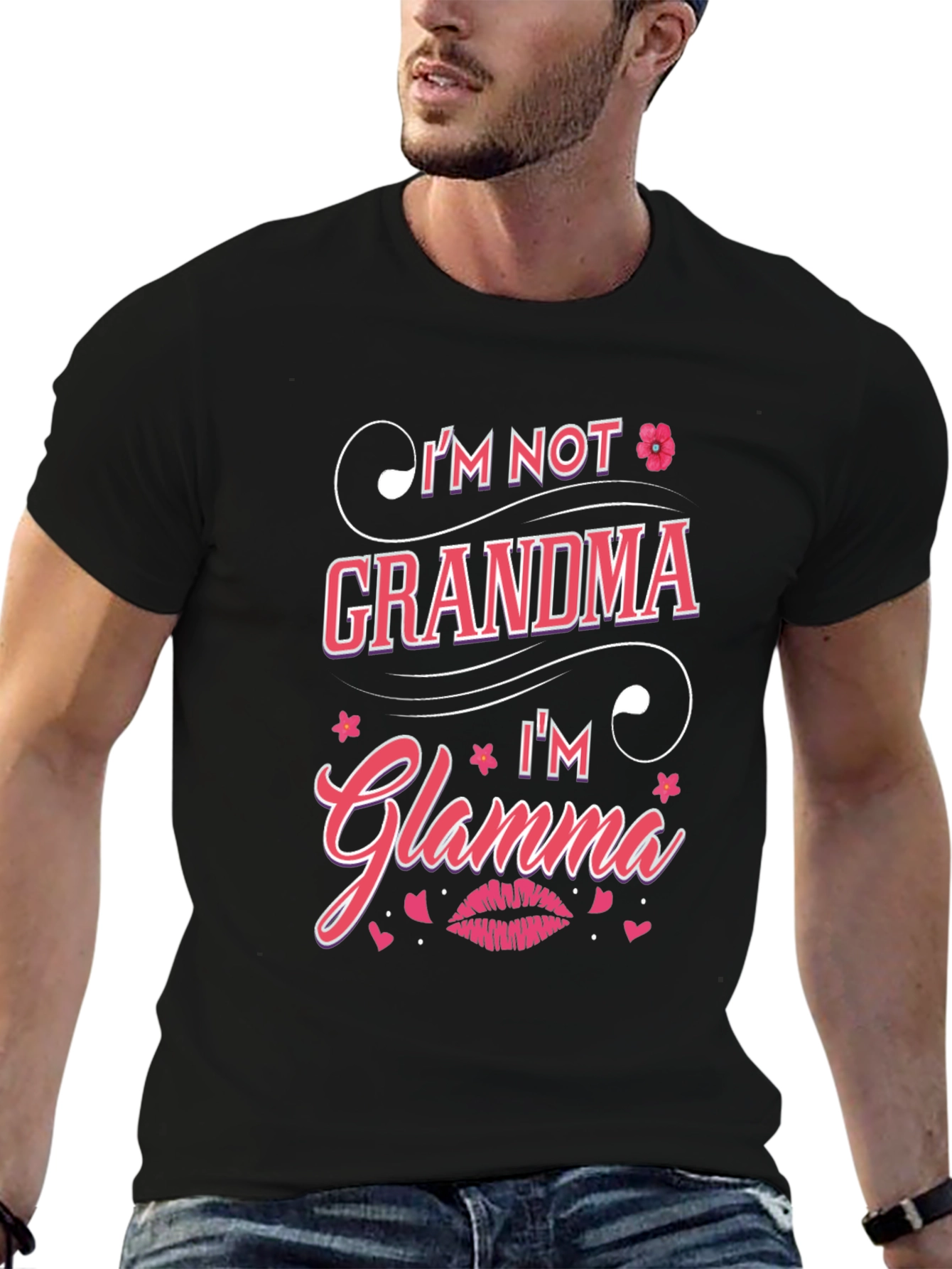 Glamma T-Shirt: Im Not Grandma