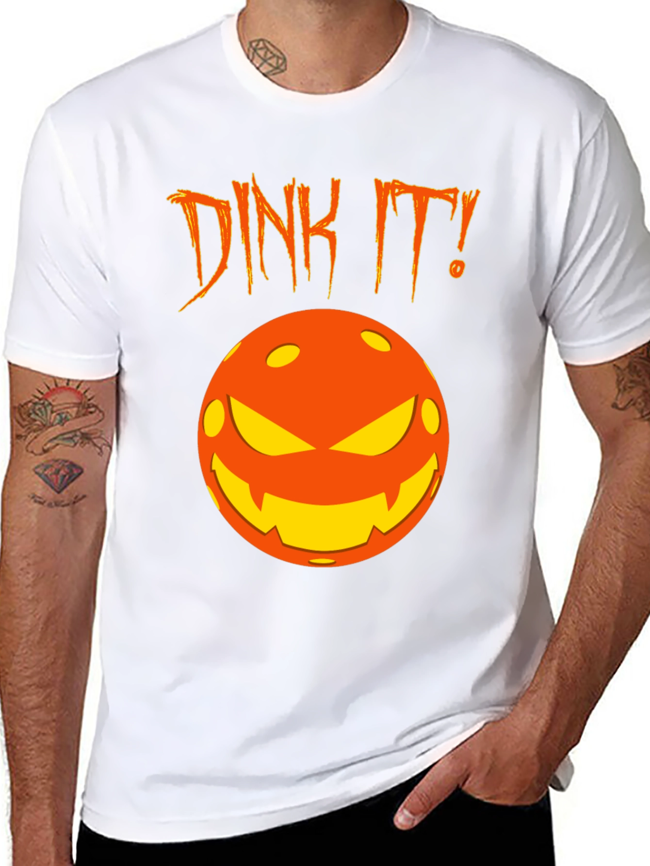 Dink It Halloween Pickleball T-Shirt