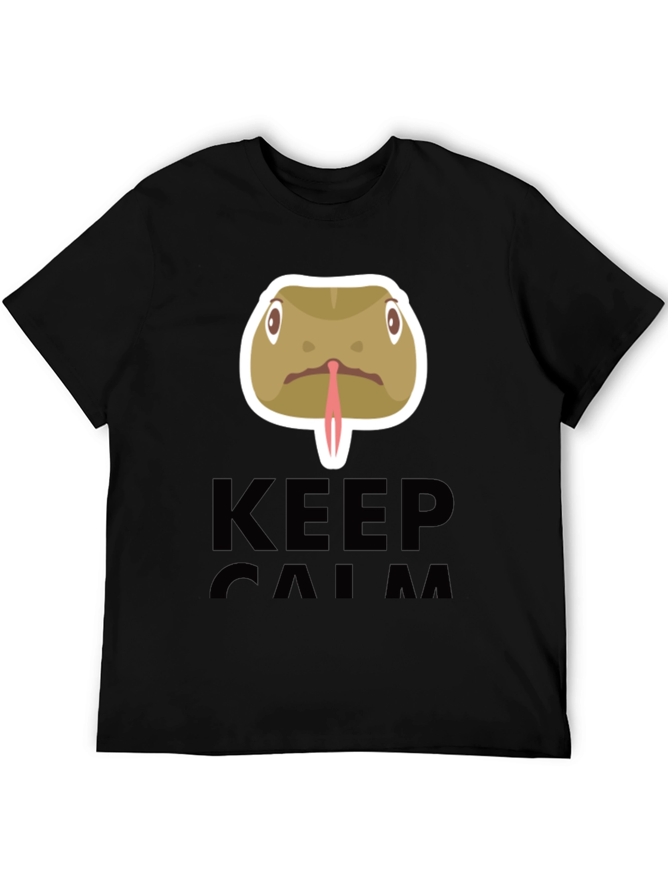 Keep Calm Snake Tongue T-Shirt