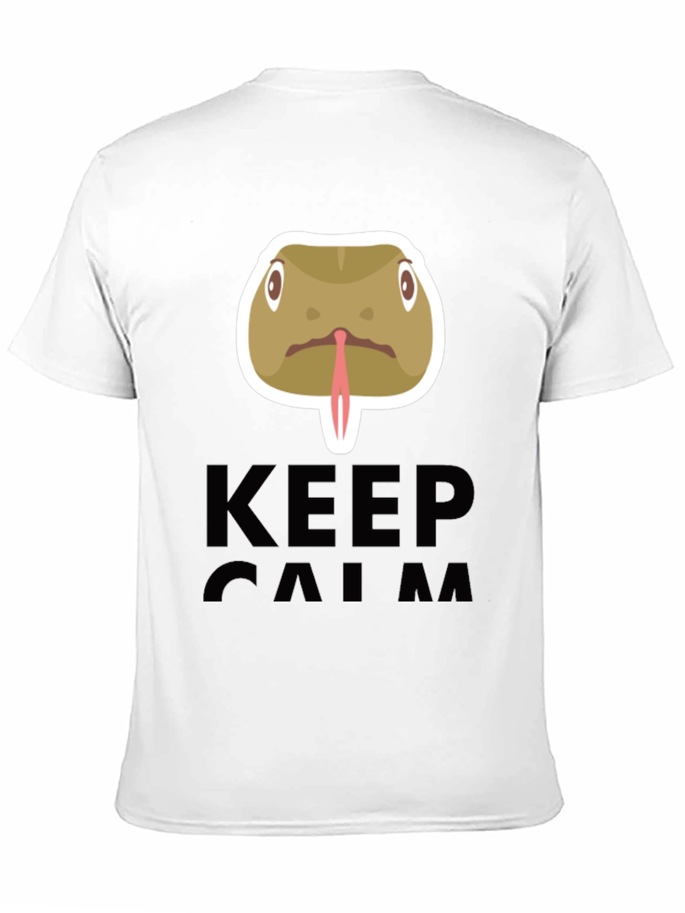 Keep Calm Snake Tongue T-Shirt