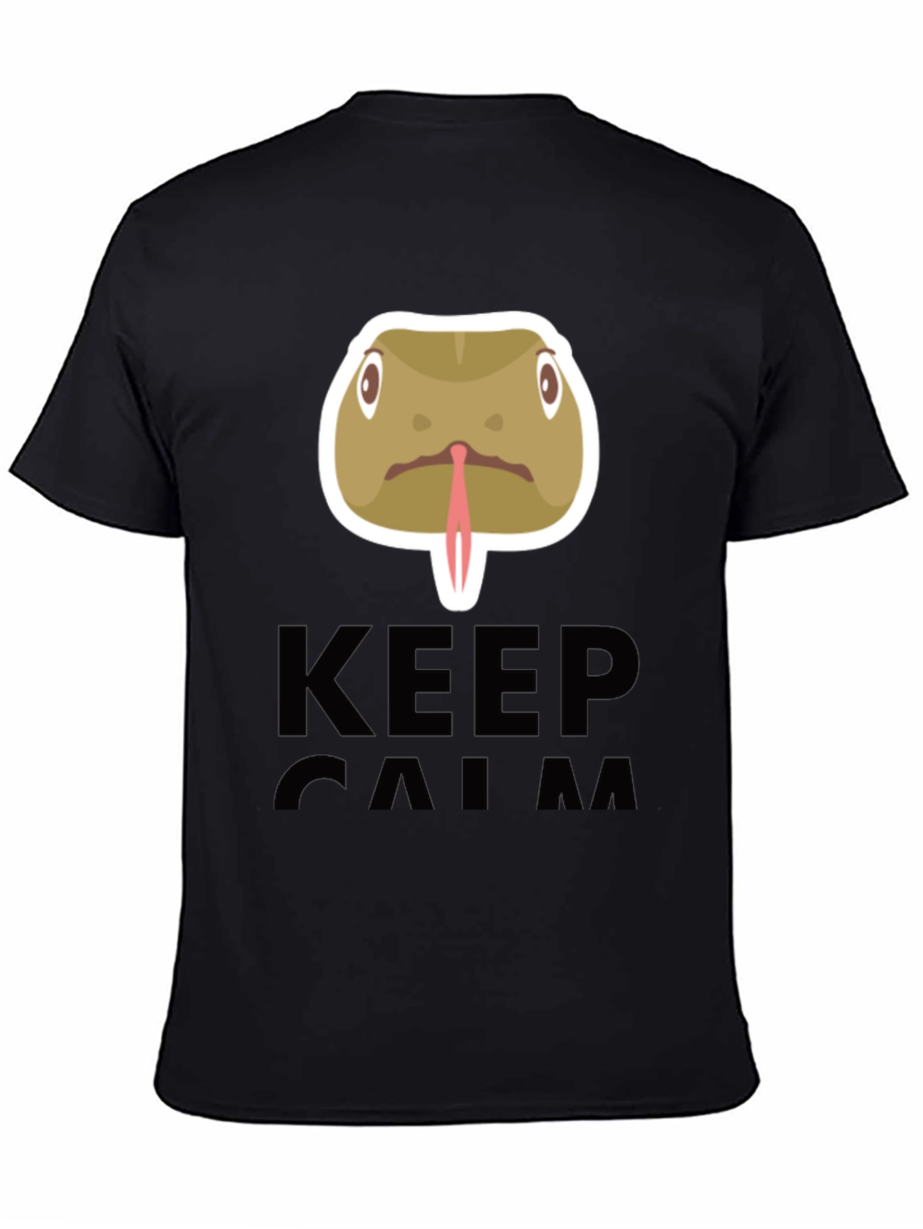 Keep Calm Snake Tongue T-Shirt