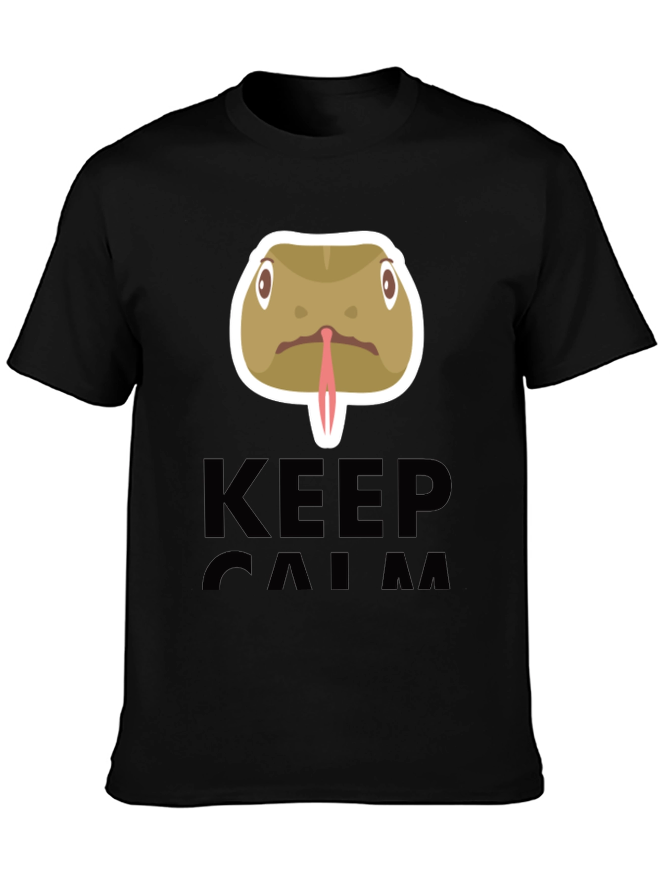 Keep Calm Snake Tongue T-Shirt