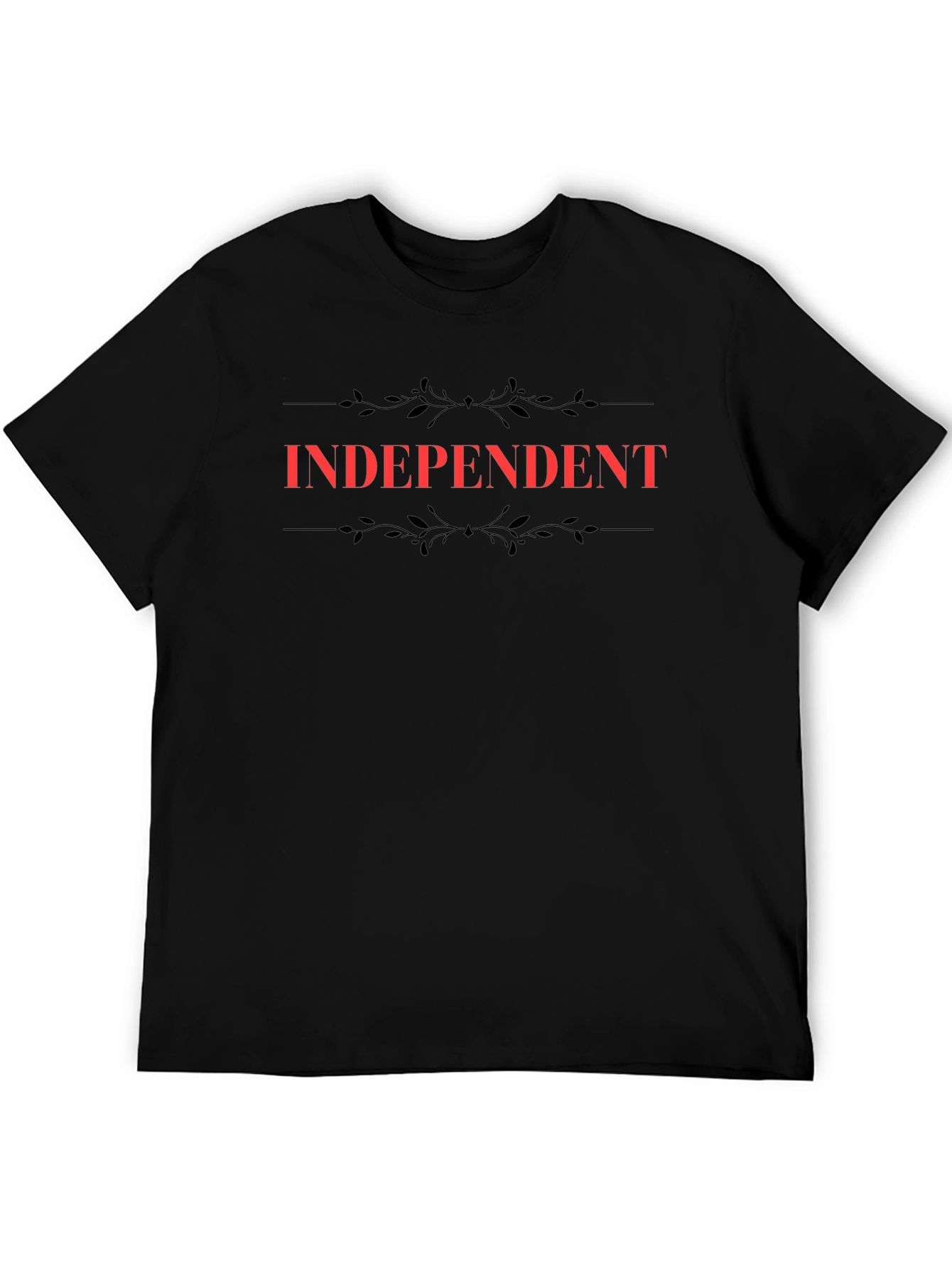 Independent Graphic T-Shirt - Stylish Black Tee