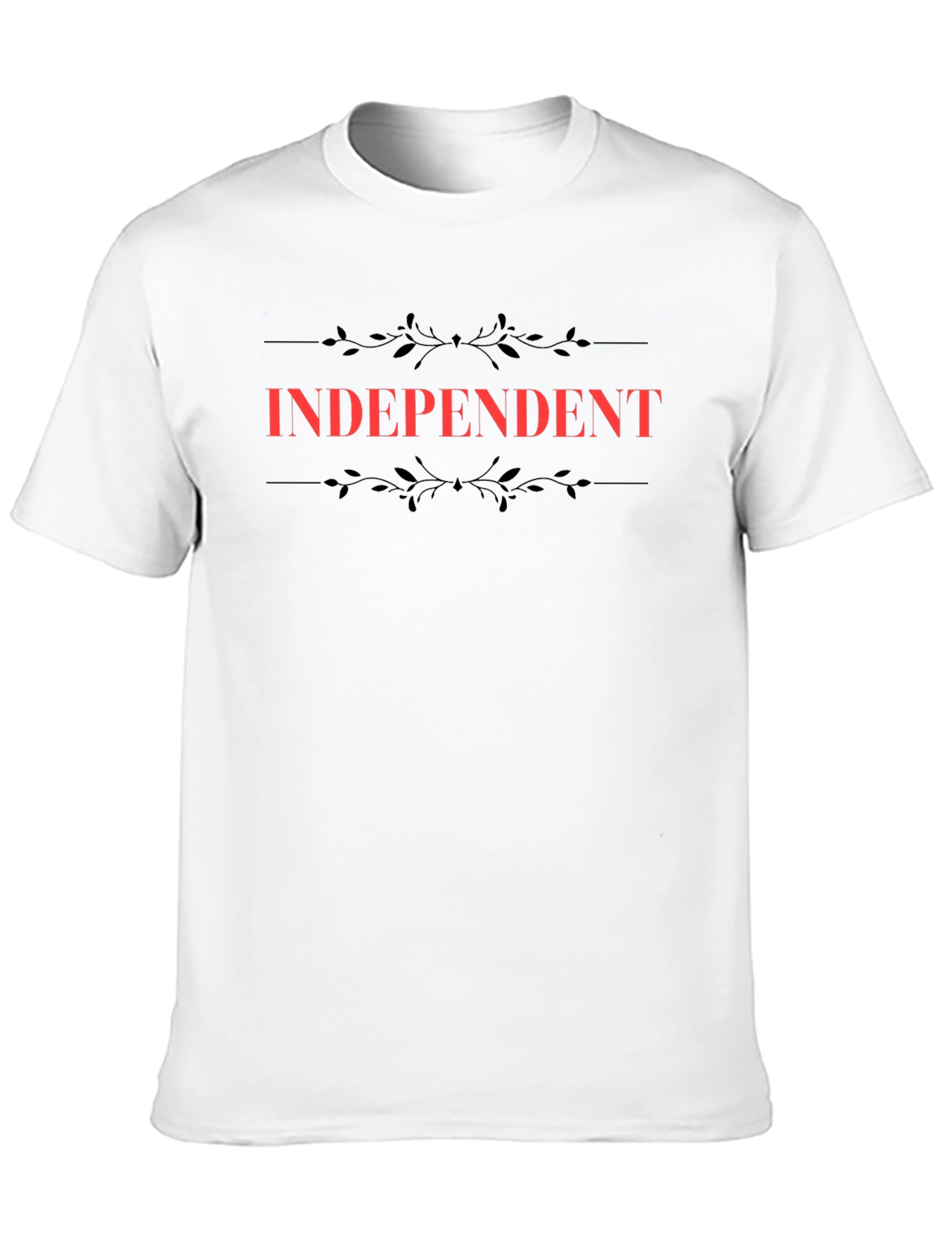 Independent Graphic T-Shirt - Stylish Black Tee
