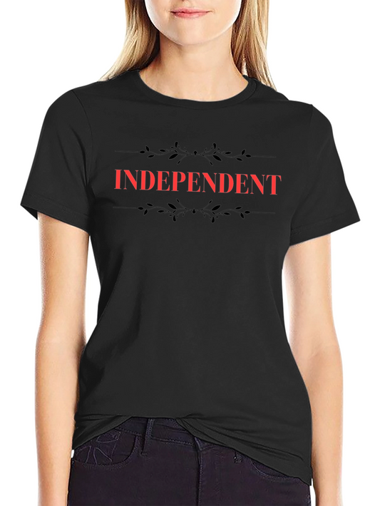 Independent Graphic T-Shirt - Stylish Black Tee