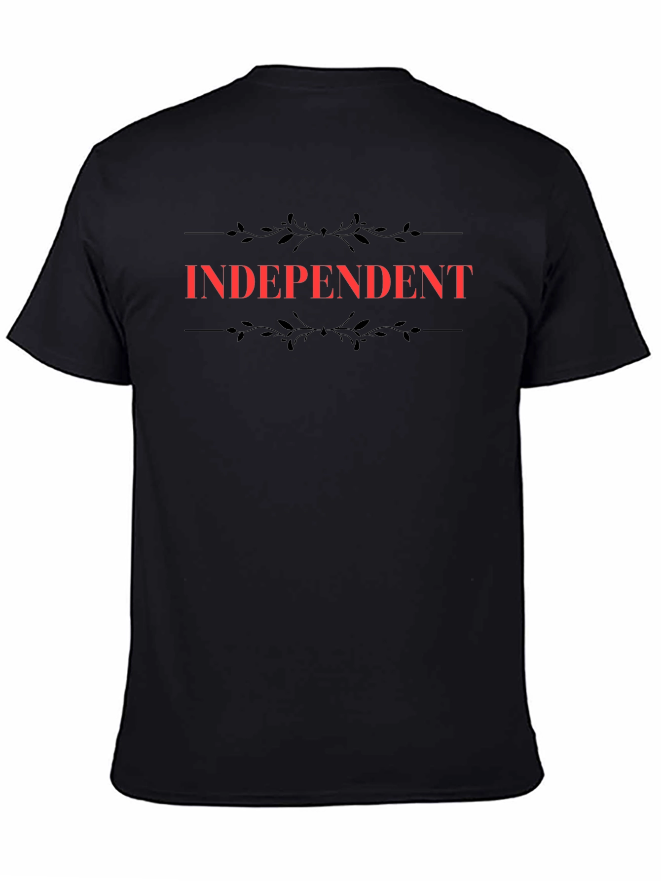 Independent Graphic T-Shirt - Stylish Black Tee