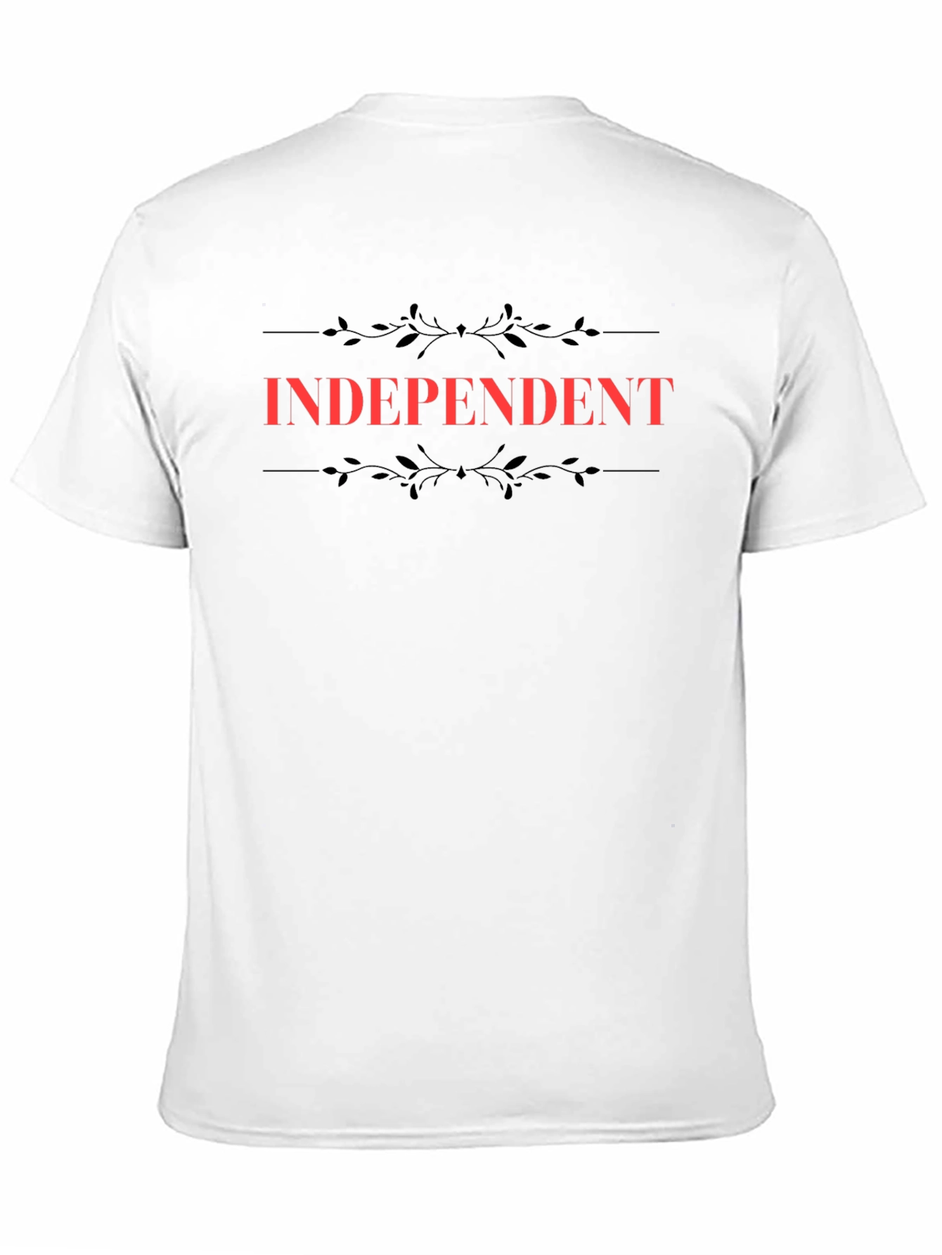 Independent Graphic T-Shirt - Stylish Black Tee