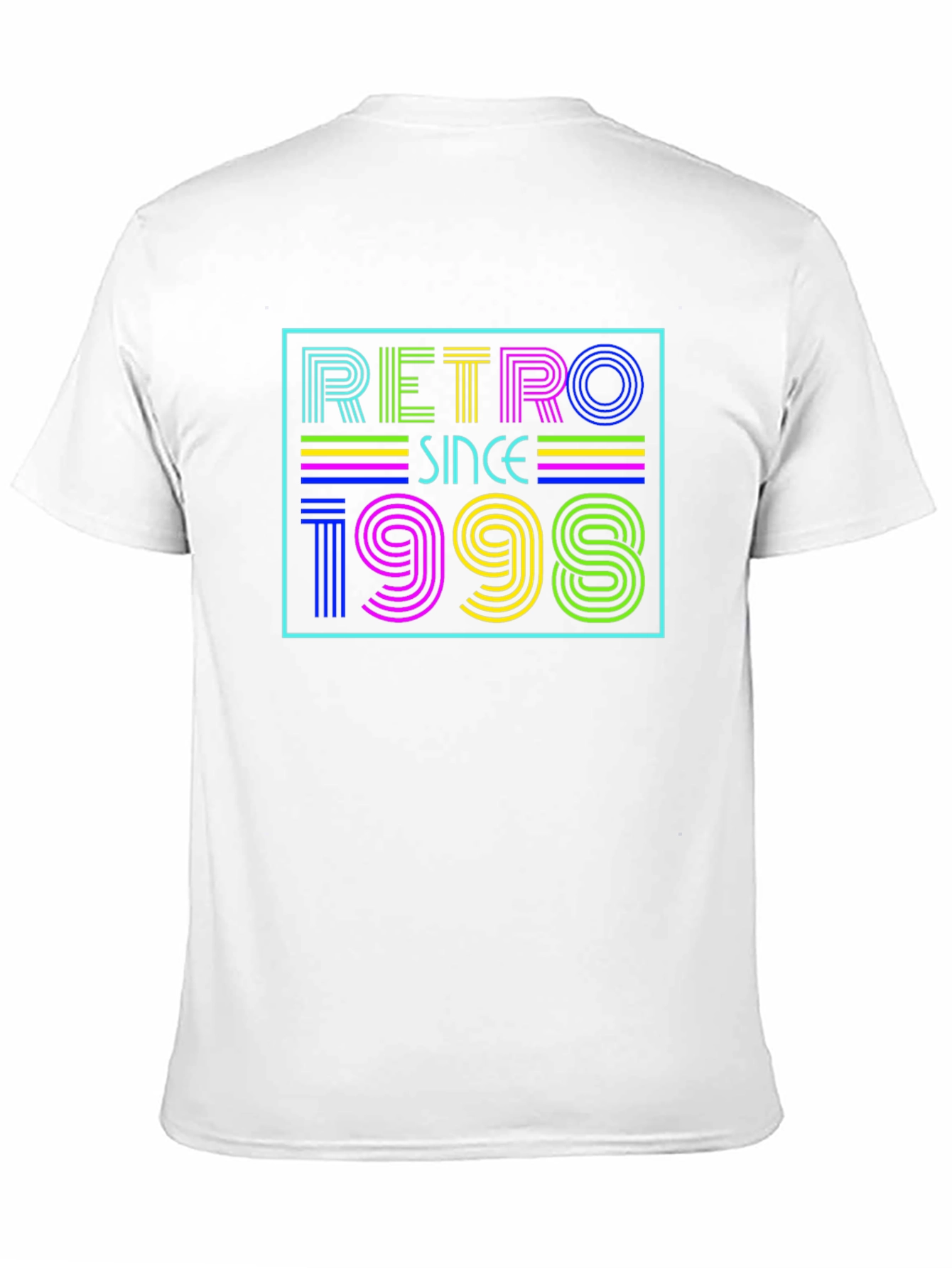 Retro Since 1998 Graphic Tee - Black