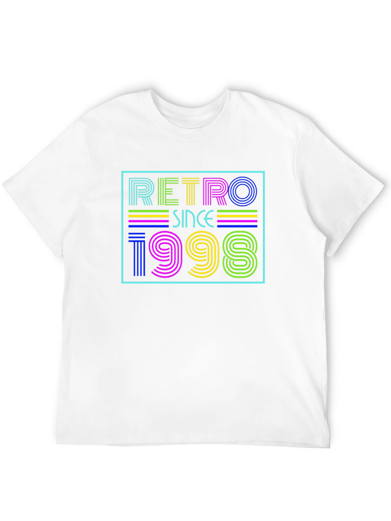 Retro Since 1998 Graphic Tee - Black