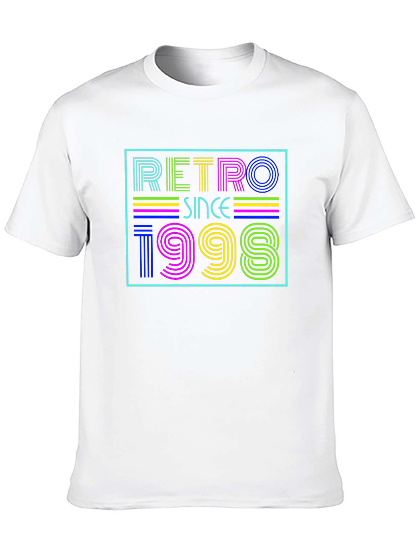 Retro Since 1998 Graphic Tee - Black