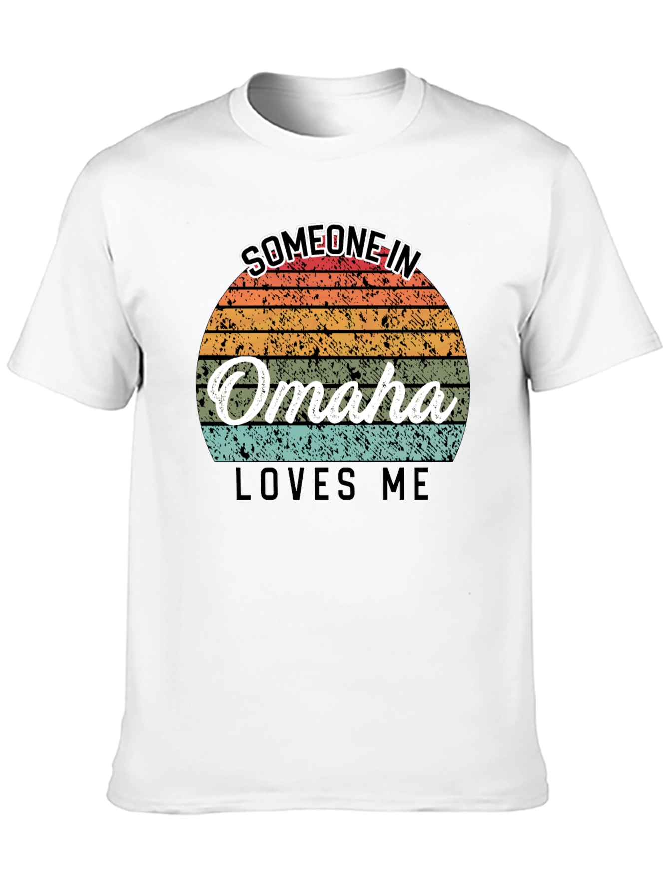 Someone in Omaha Loves Me Graphic Tee