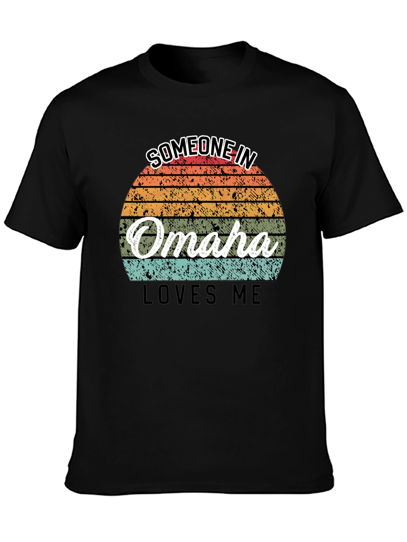 Someone in Omaha Loves Me Graphic Tee