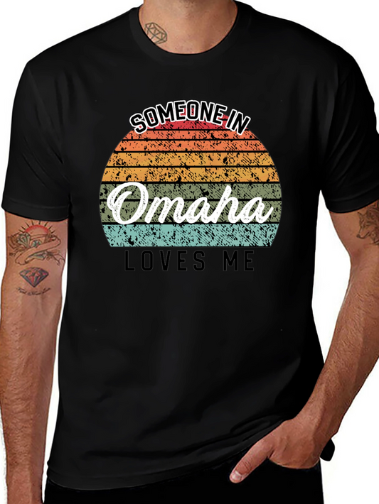 Someone in Omaha Loves Me Graphic Tee