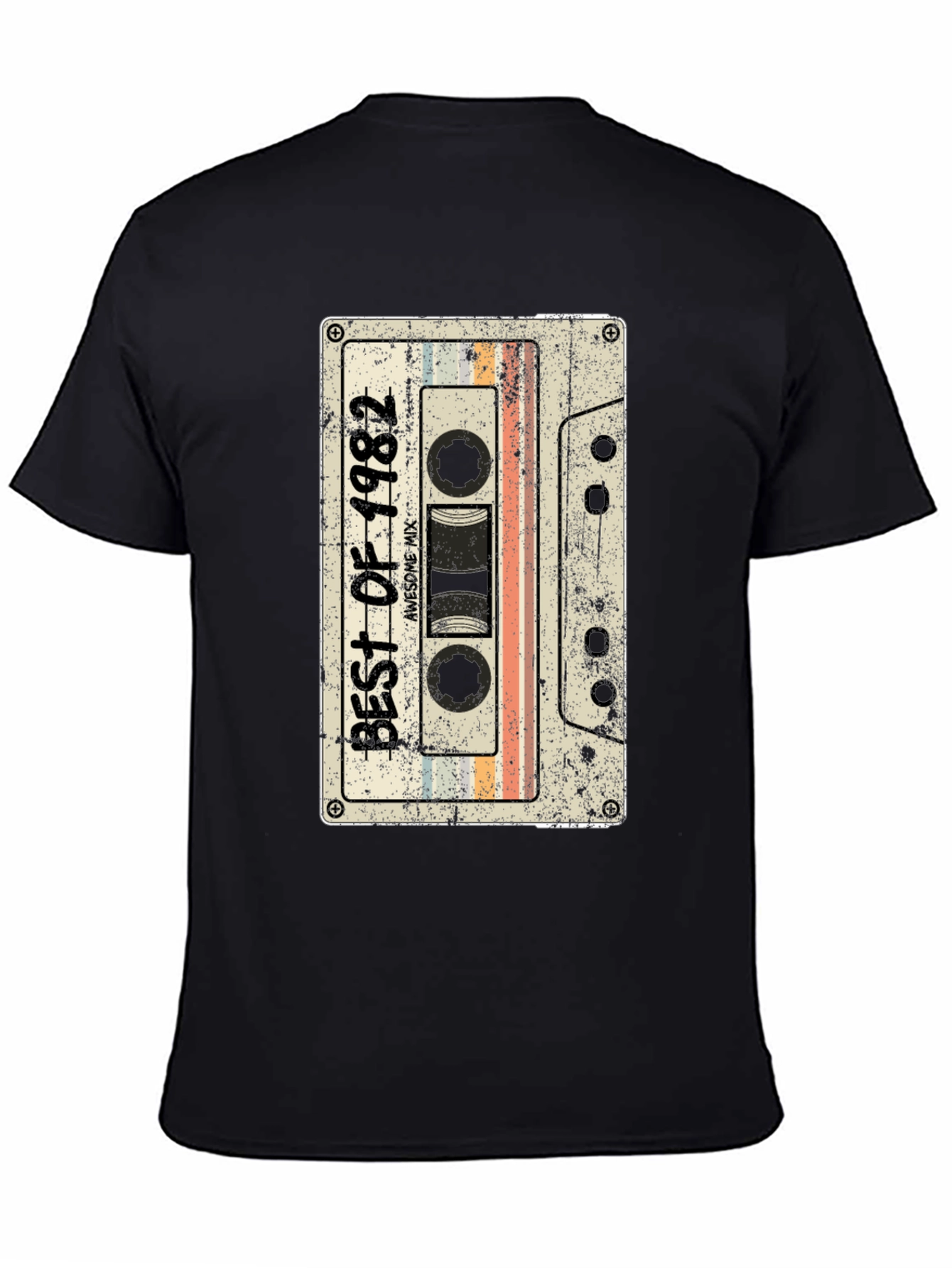 Retro Best of 1982 Cassette Graphic T-Shirt
