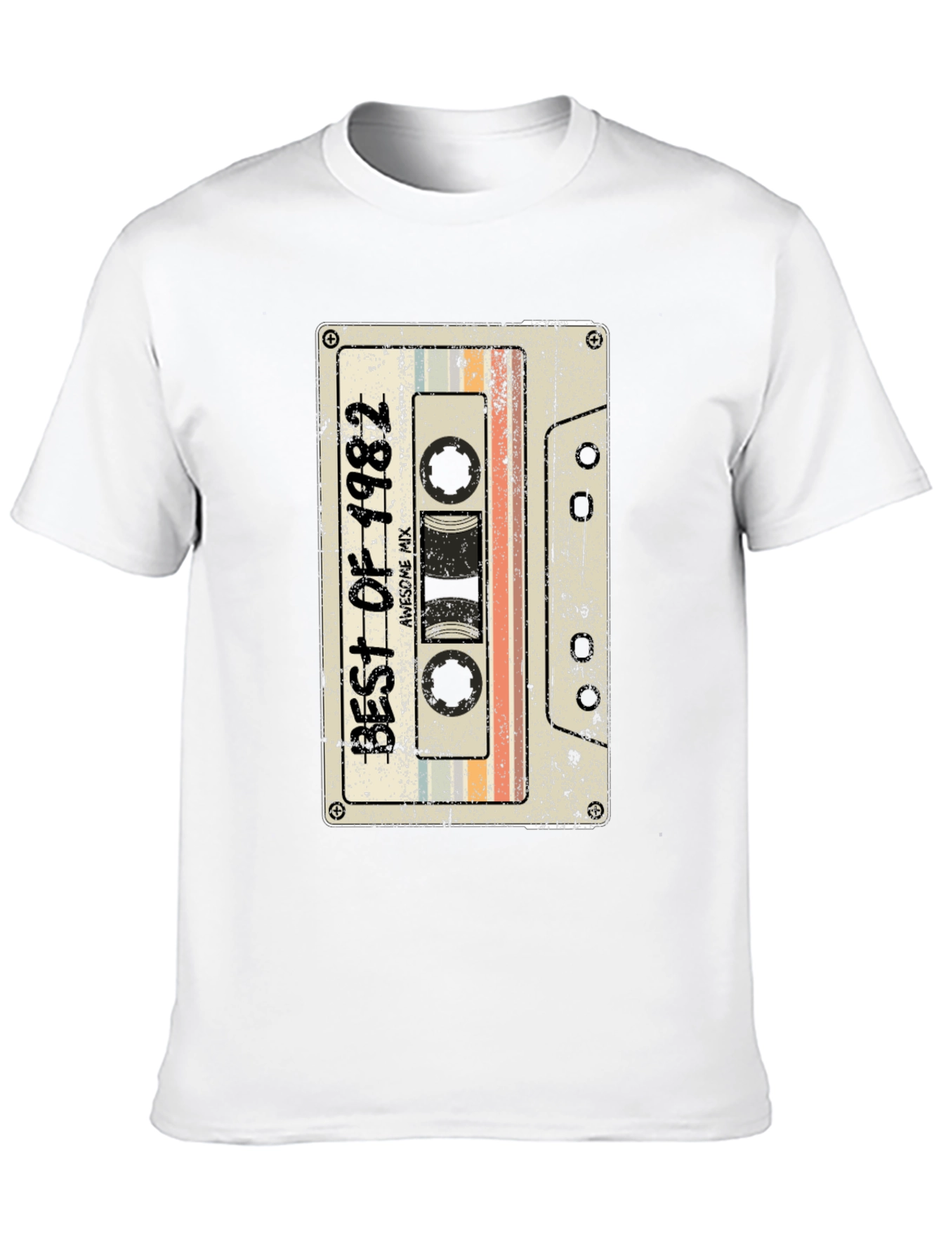 Retro Best of 1982 Cassette Graphic T-Shirt