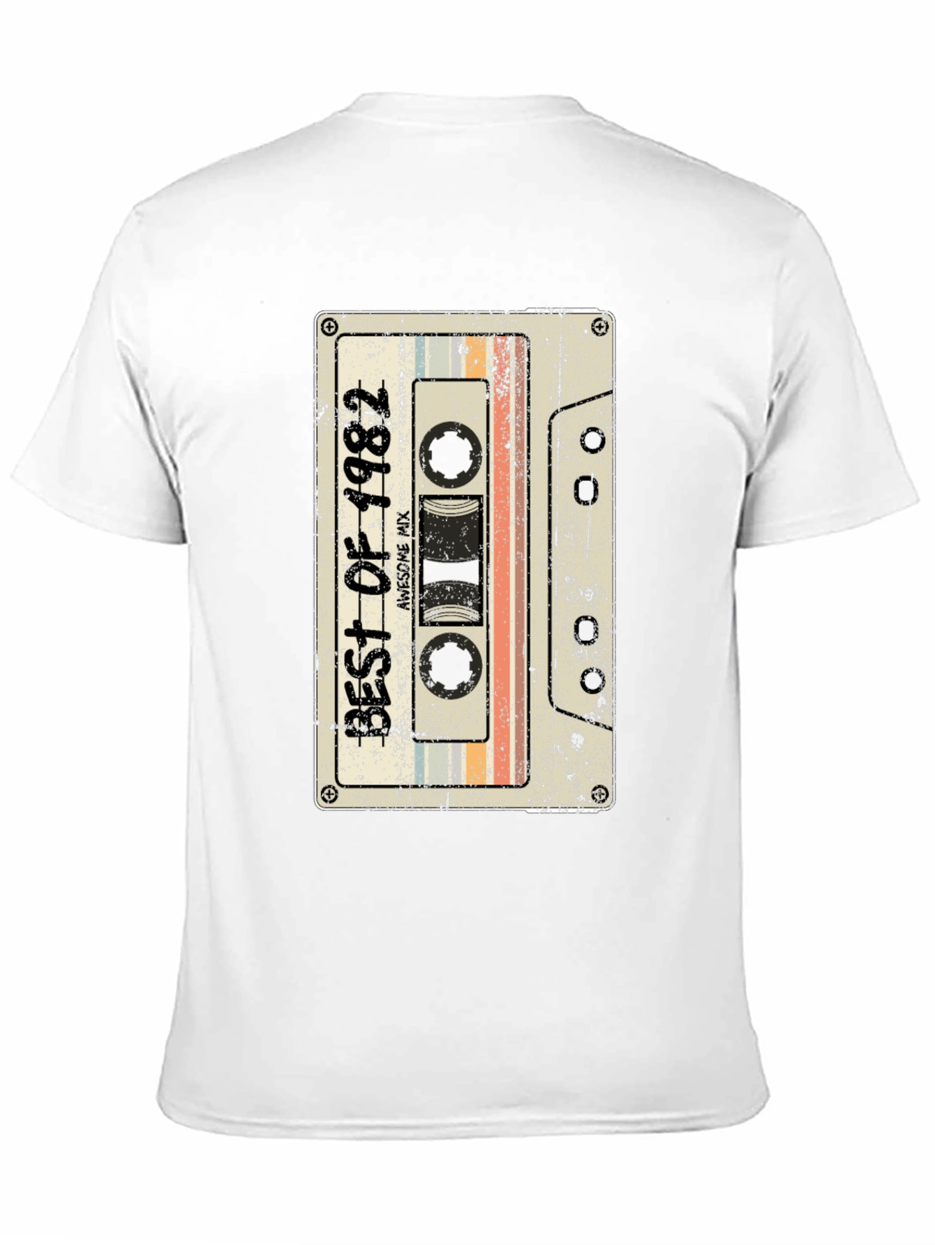 Retro Best of 1982 Cassette Graphic T-Shirt
