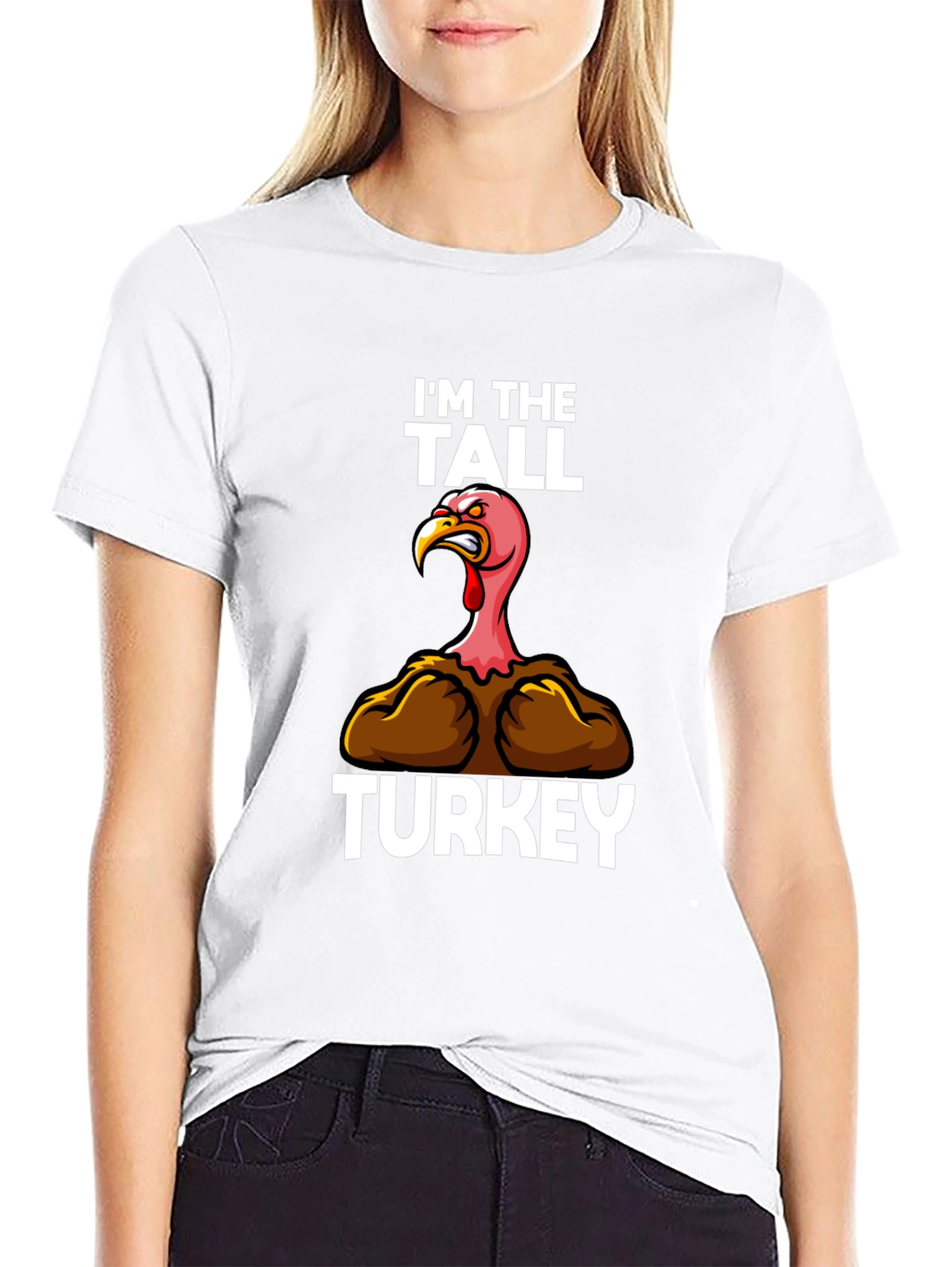 Im the Tall Turkey Funny Thanksgiving T-Shirt
